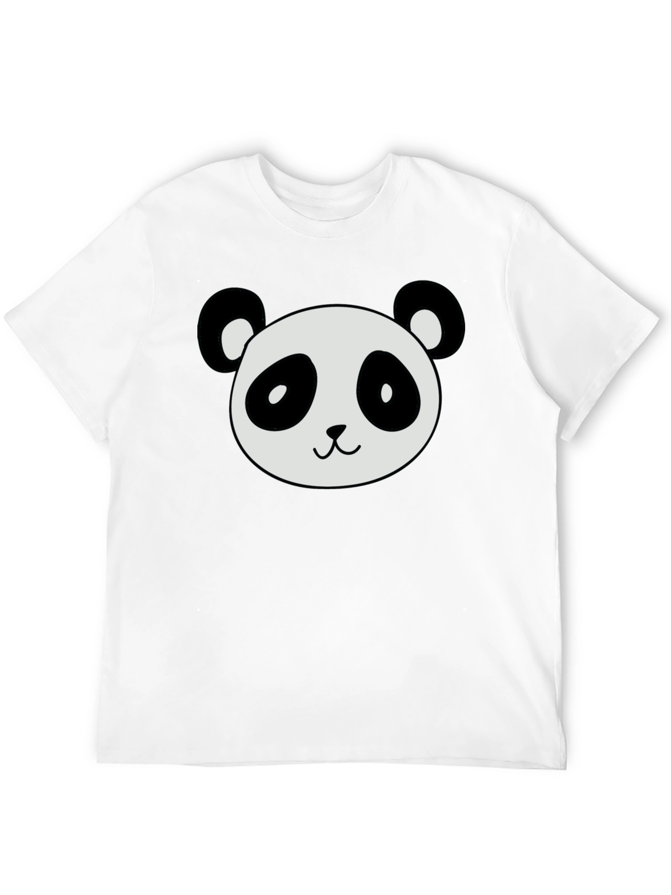 Panda Graphic Tee - Stylish Black T-Shirt