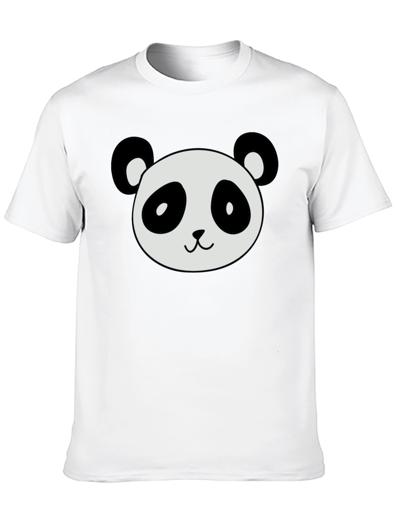 Panda Graphic Tee - Stylish Black T-Shirt