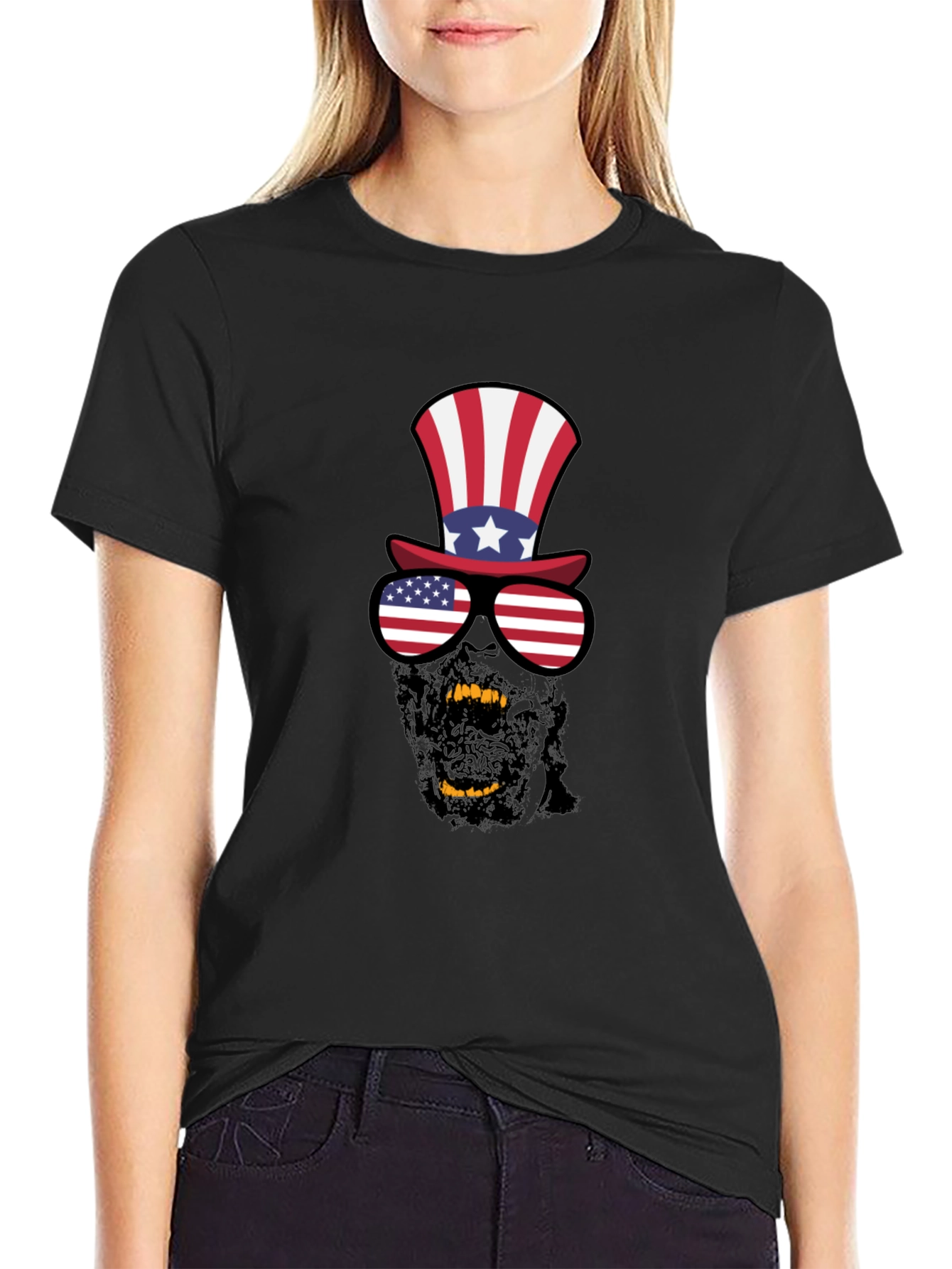 Patriotic Zombie T-Shirt