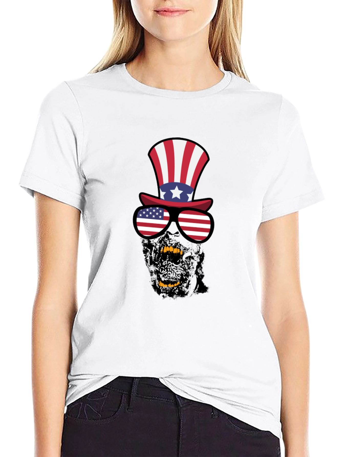 Patriotic Zombie T-Shirt