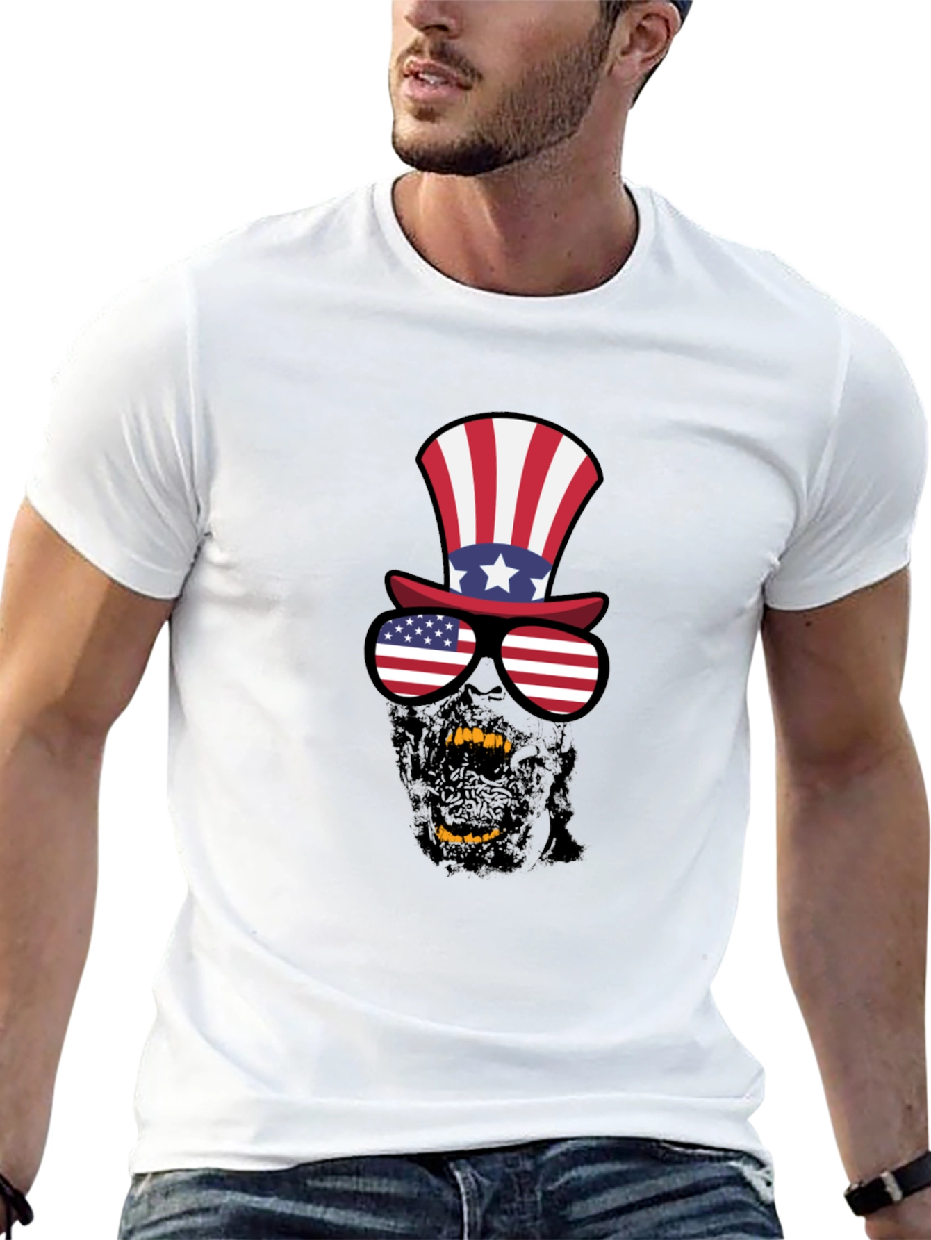 Patriotic Zombie T-Shirt