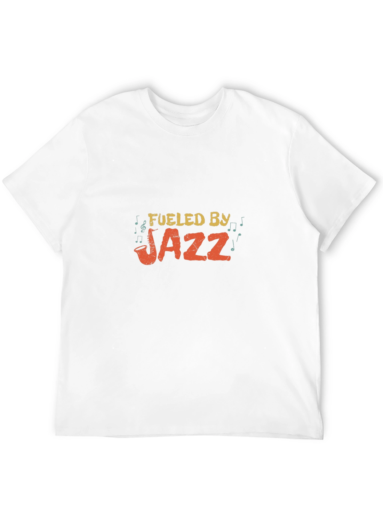 Fueled by Jazz T-Shirt - Cool Music Lover Tee