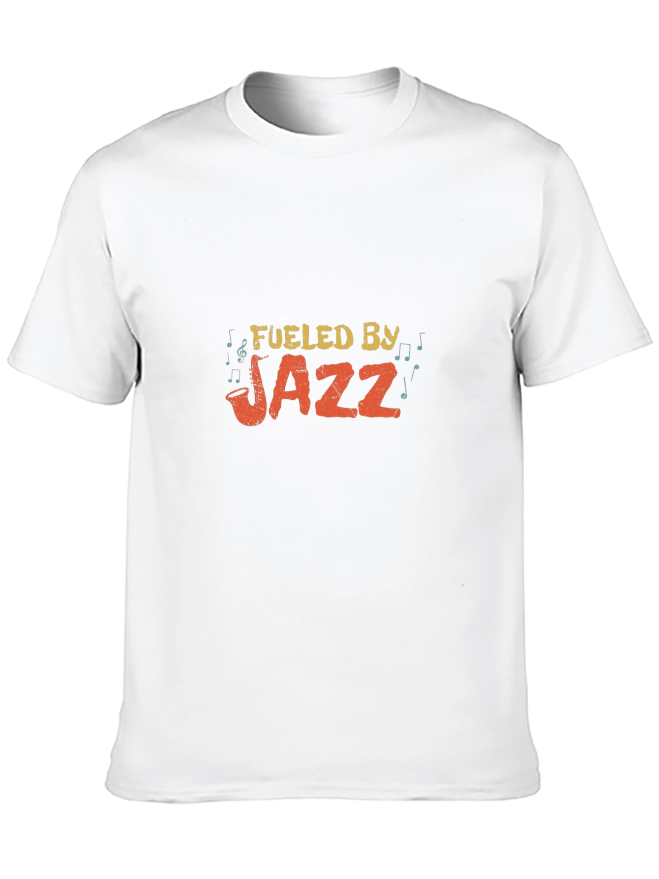 Fueled by Jazz T-Shirt - Cool Music Lover Tee