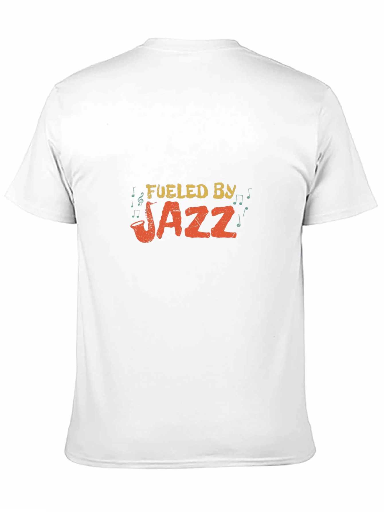 Fueled by Jazz T-Shirt - Cool Music Lover Tee