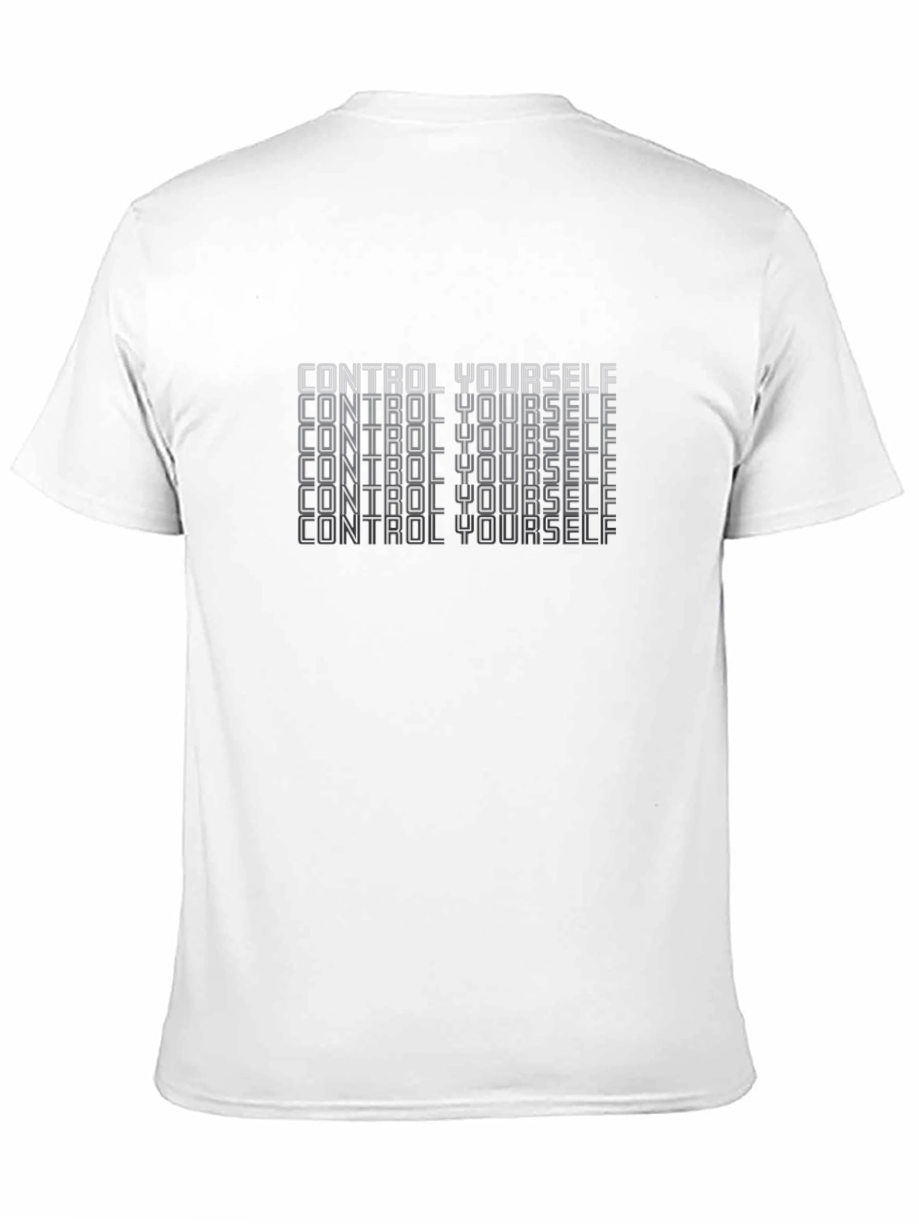 Control Yourself Graphic Tee - Black