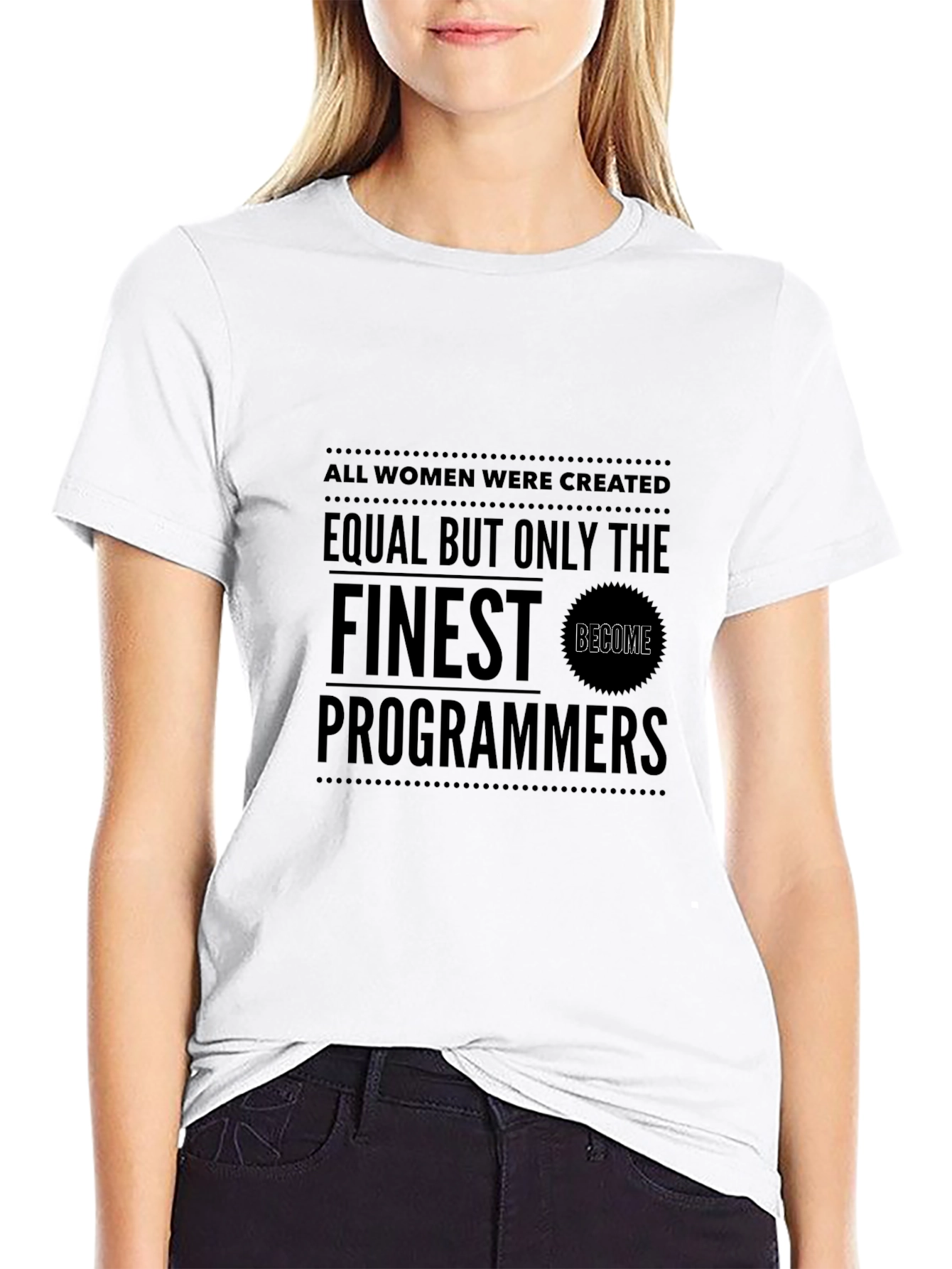 Finest Programmers T-Shirt - Women Empowerment