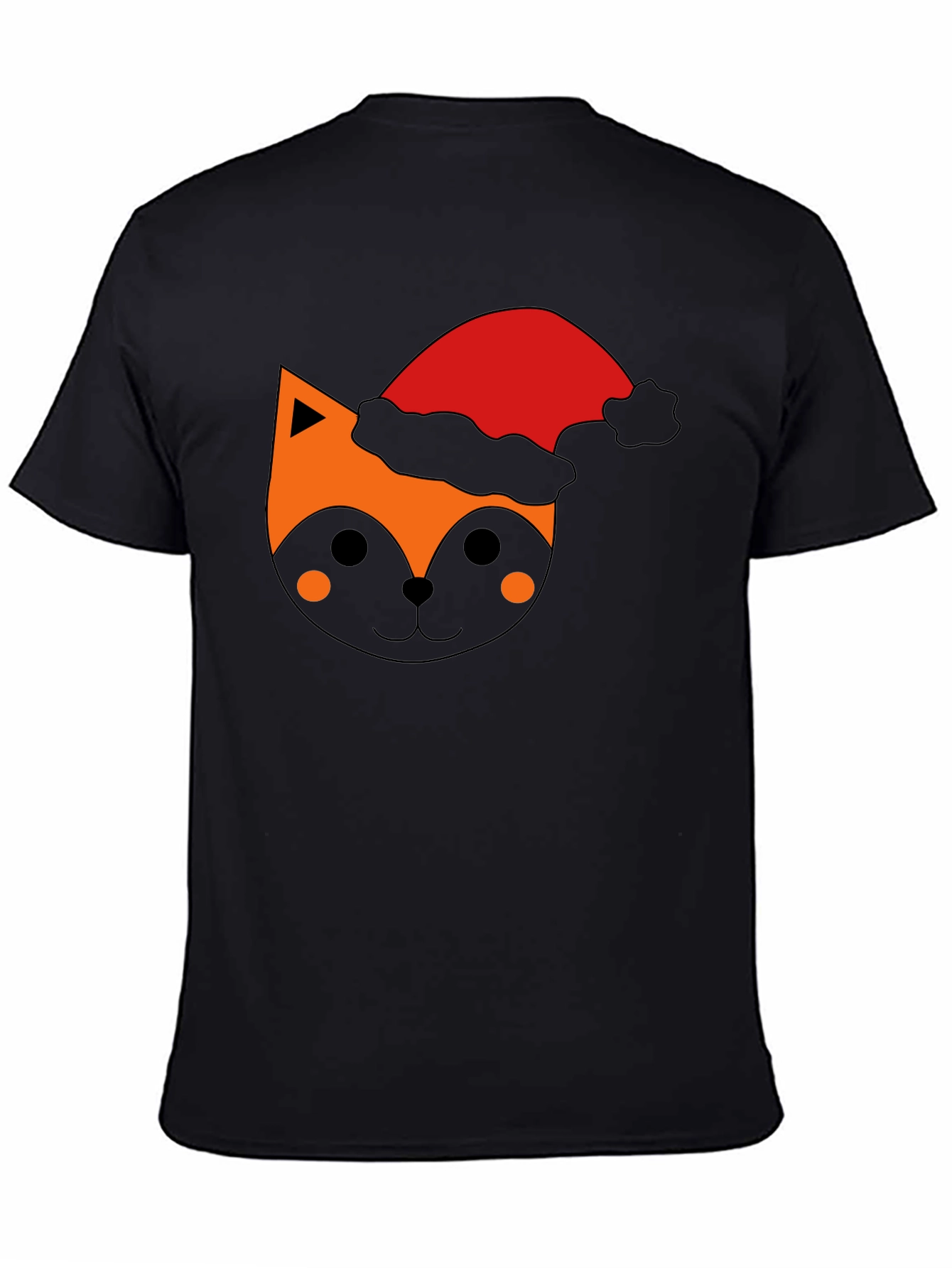 Festive Fox Tee - Holiday Graphic T-Shirt