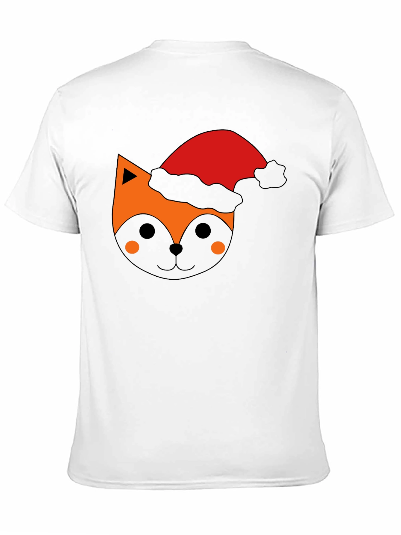 Festive Fox Tee - Holiday Graphic T-Shirt