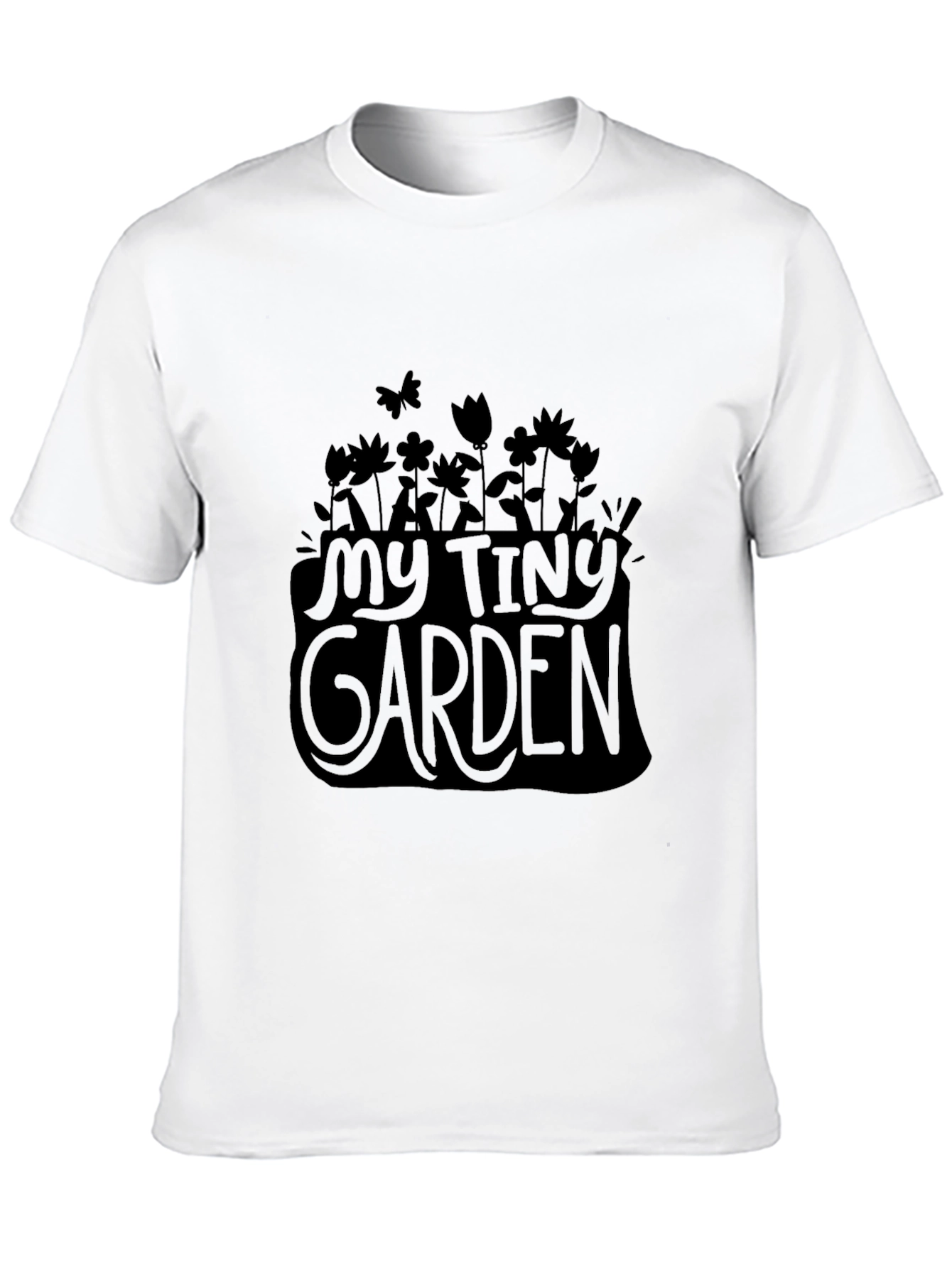 My Tiny Garden Black T-Shirt