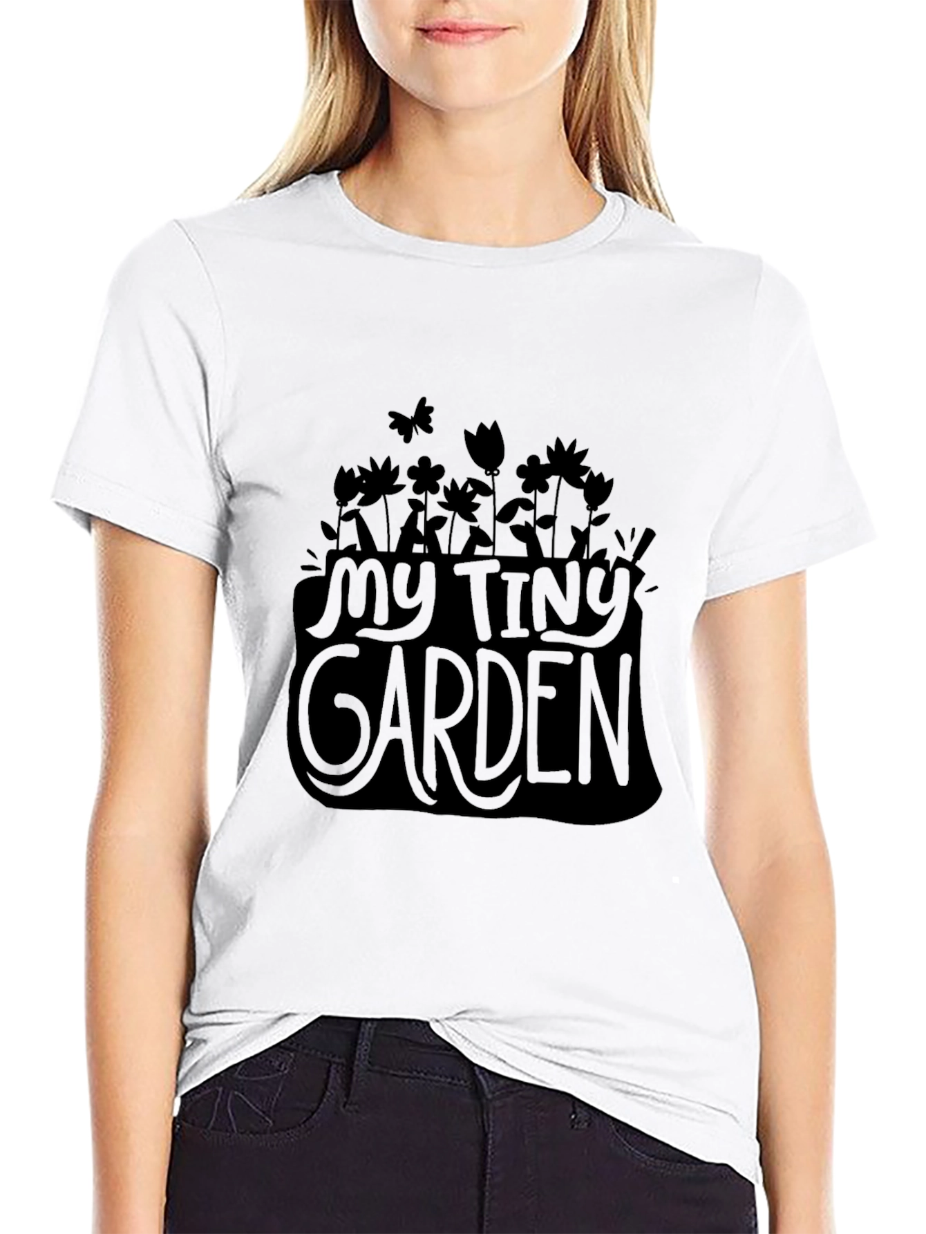 My Tiny Garden Black T-Shirt