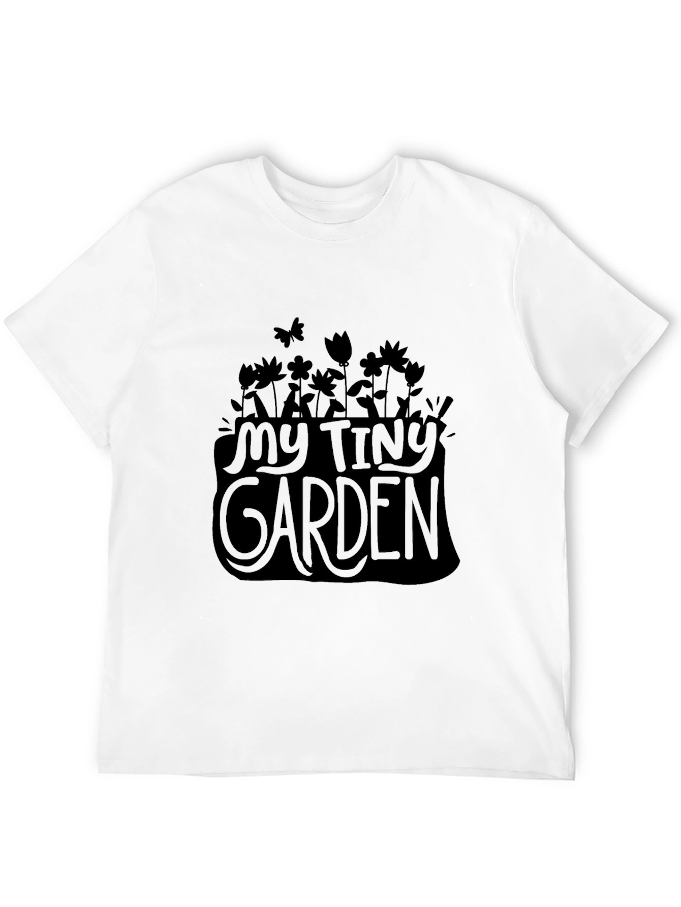 My Tiny Garden Black T-Shirt