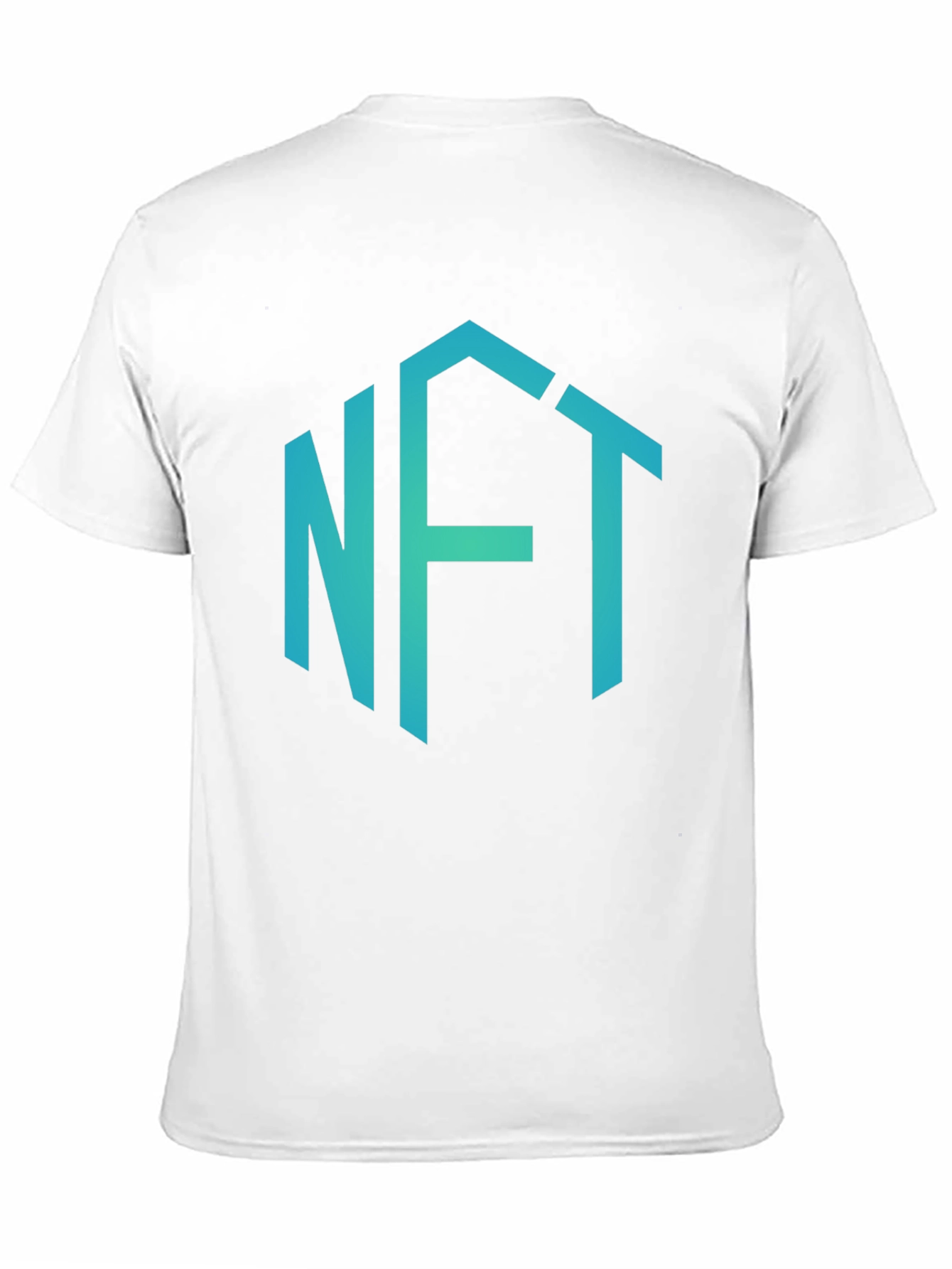 NFT Hexagon T-Shirt - Crypto Art Fashion