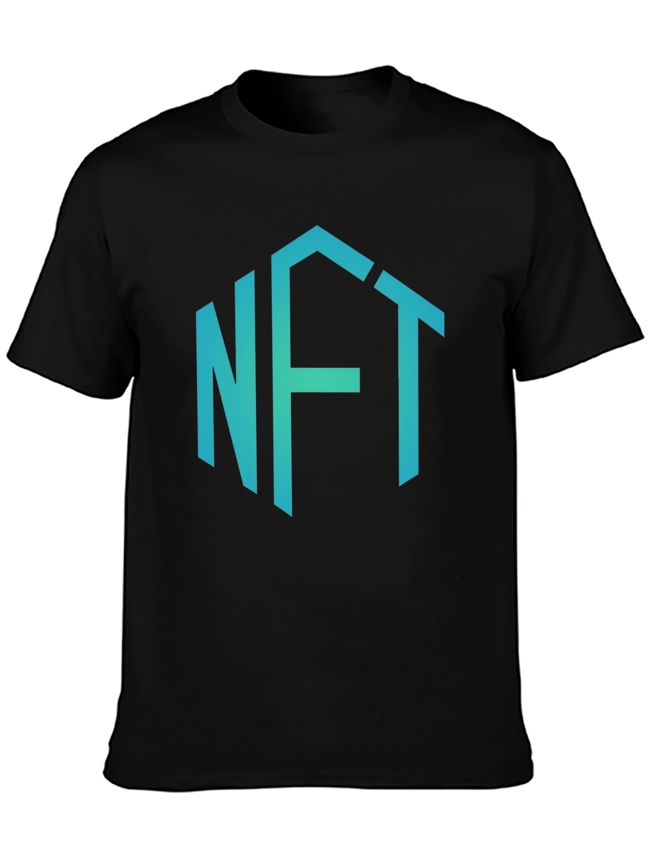 NFT Hexagon T-Shirt - Crypto Art Fashion