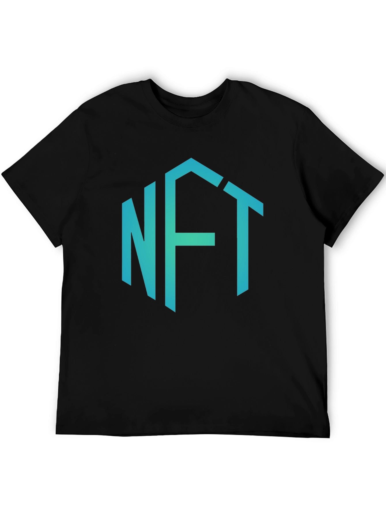 NFT Hexagon T-Shirt - Crypto Art Fashion