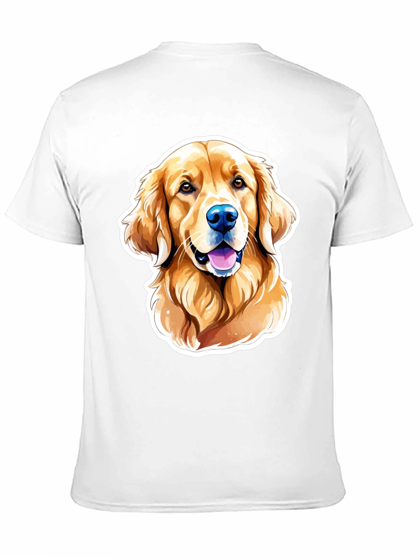 Golden Retriever Dog Graphic Tee - Unisex