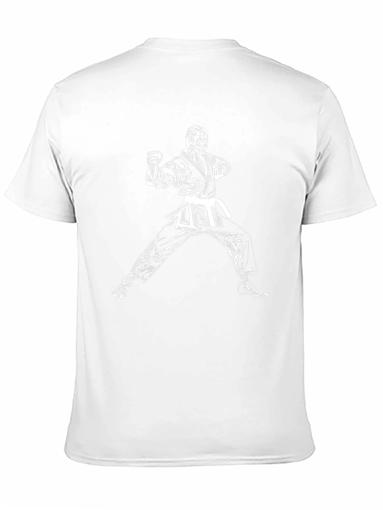 Karate Graphic T-Shirt - Black Martial Arts Tee