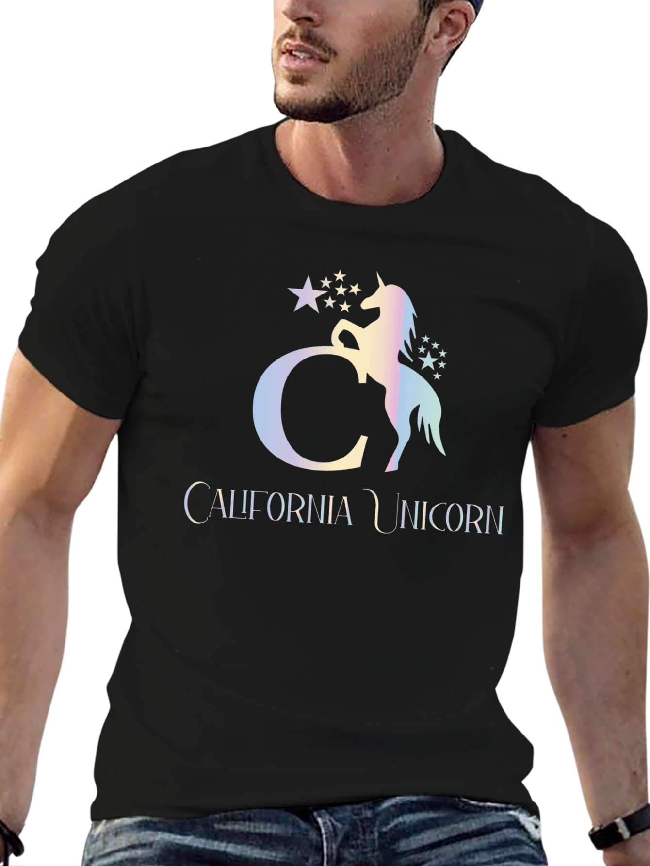 California Unicorn Graphic Tee
