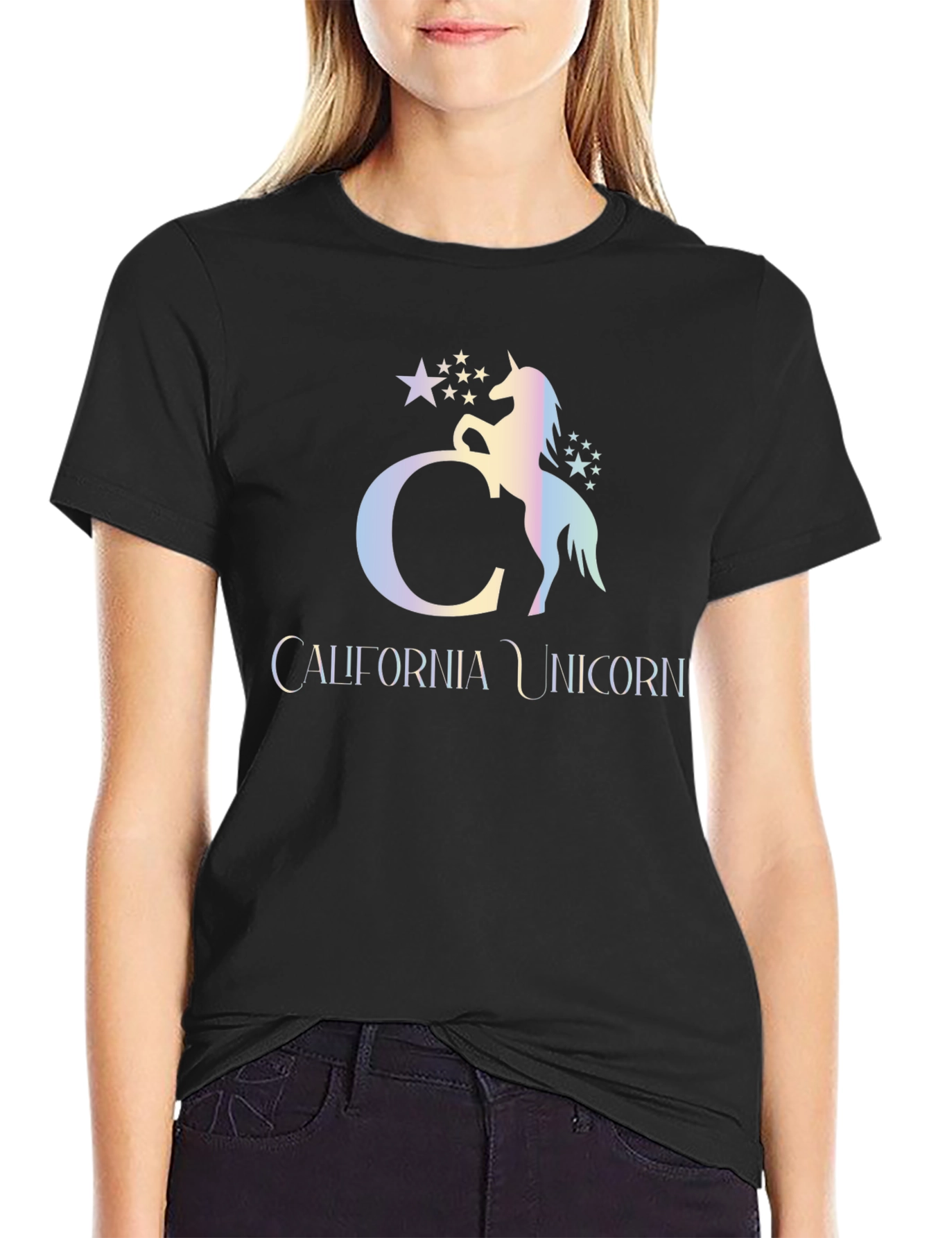 California Unicorn Graphic Tee