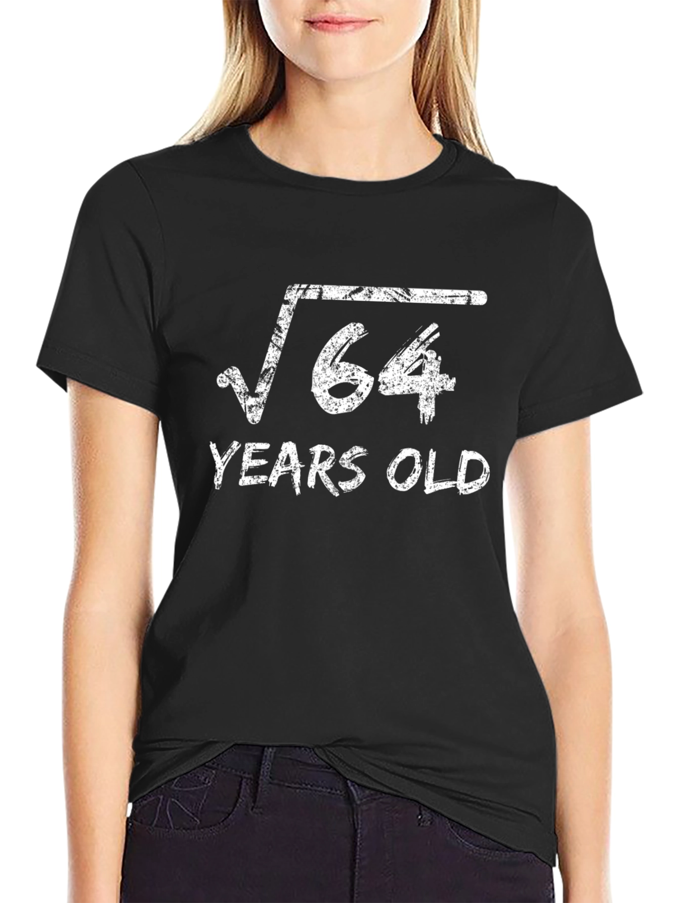 Square Root of 64 8 Years Old Birthday T-Shirt