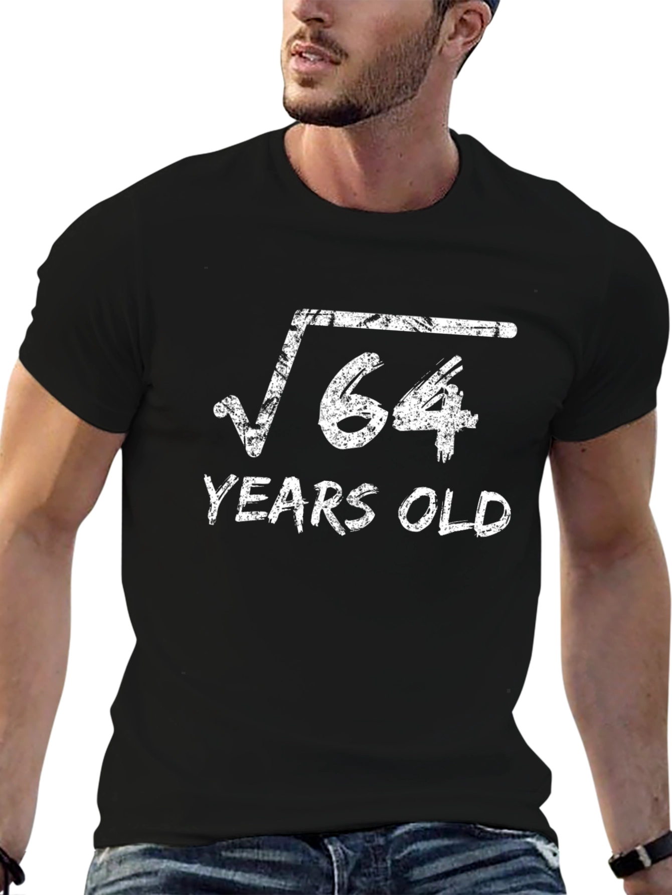 Square Root of 64 8 Years Old Birthday T-Shirt