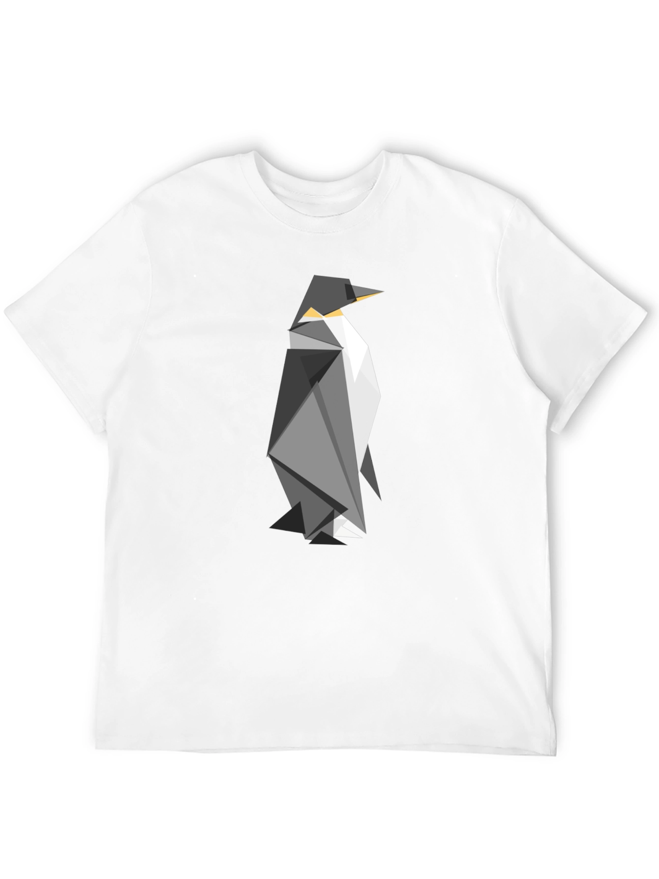 Geometric Penguin Graphic T-Shirt