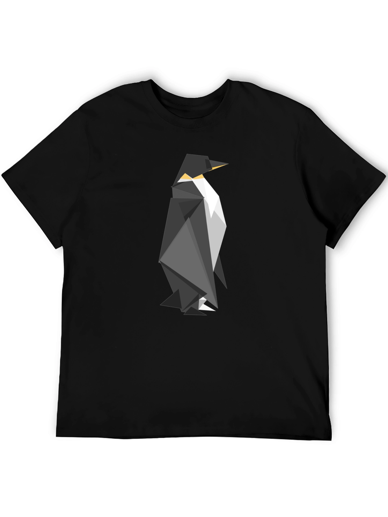 Geometric Penguin Graphic T-Shirt