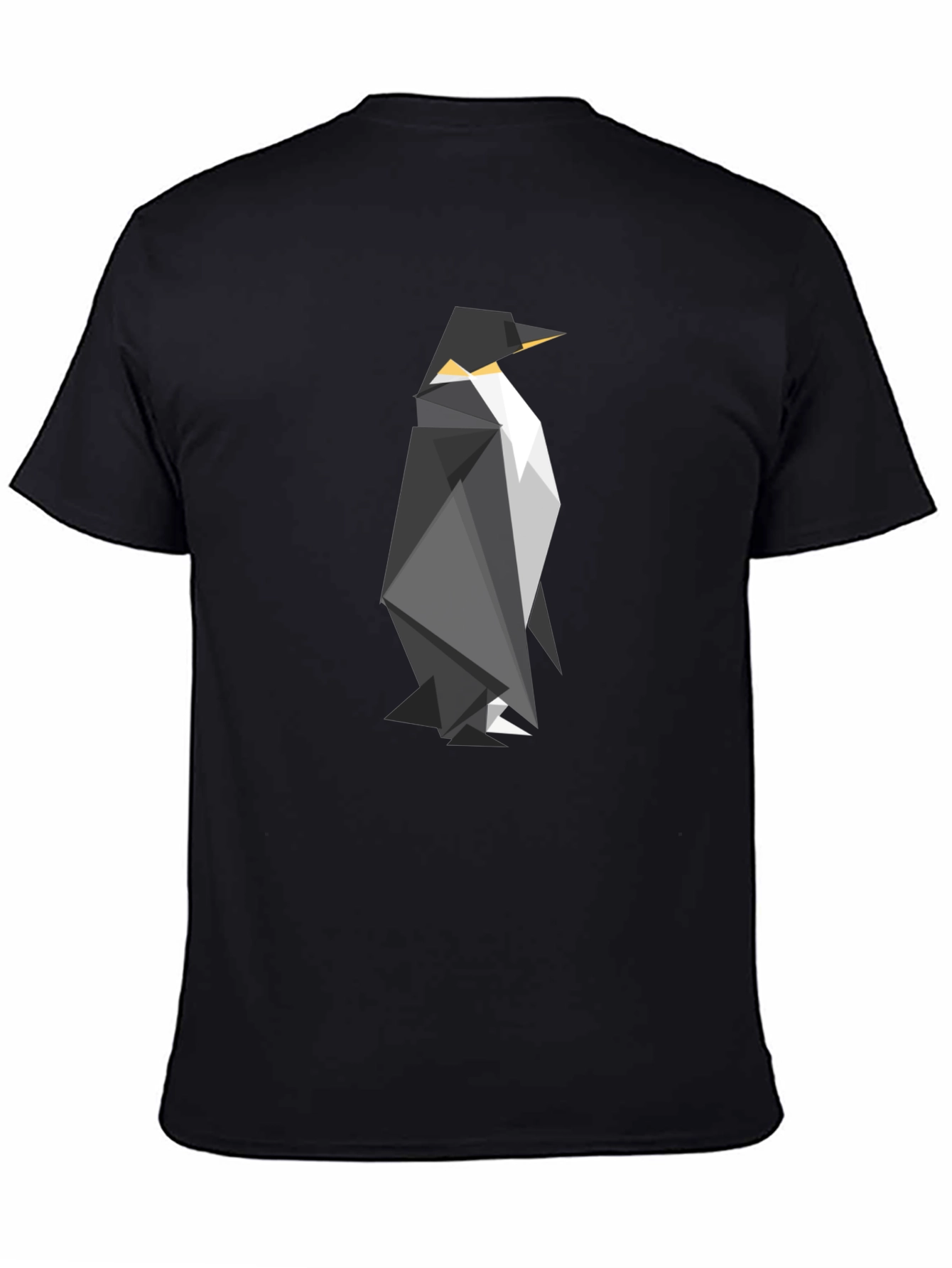 Geometric Penguin Graphic T-Shirt