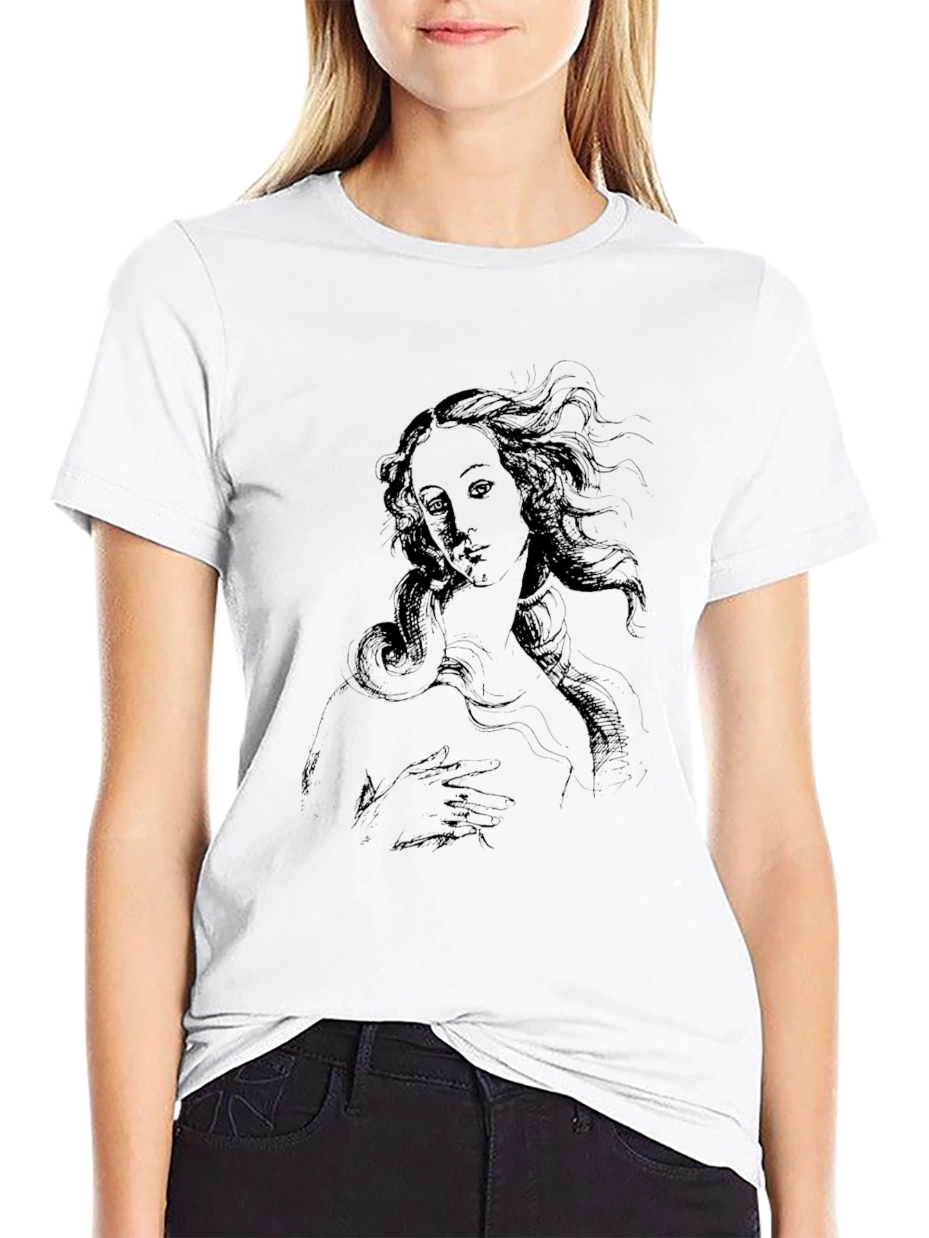 Venus Graphic Tee - Classic Black T-Shirt