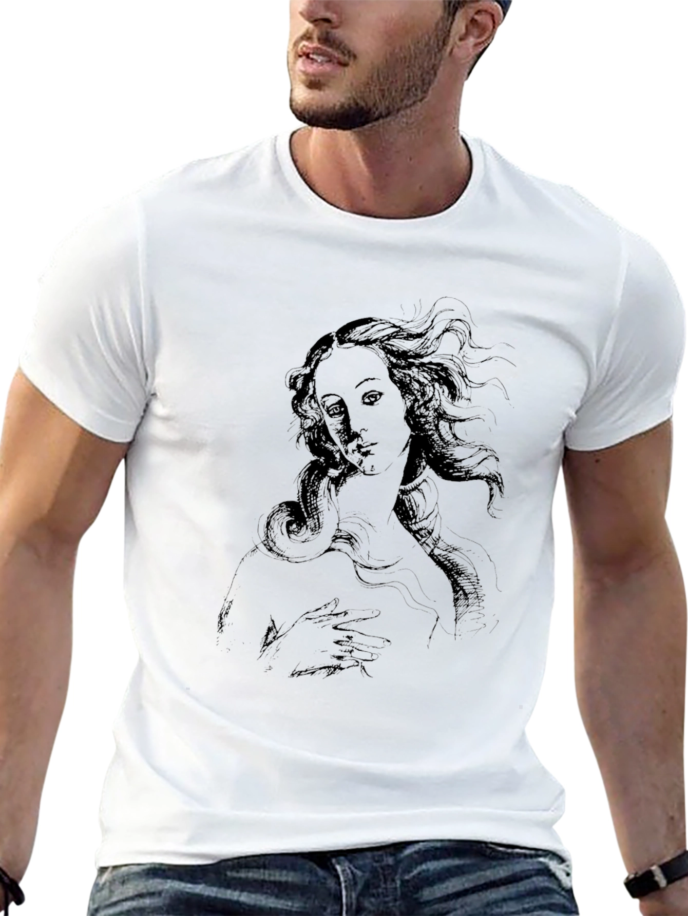 Venus Graphic Tee - Classic Black T-Shirt