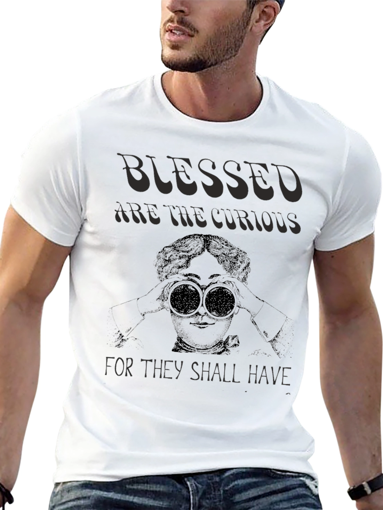 Blessed are the Curious Graphic Tee