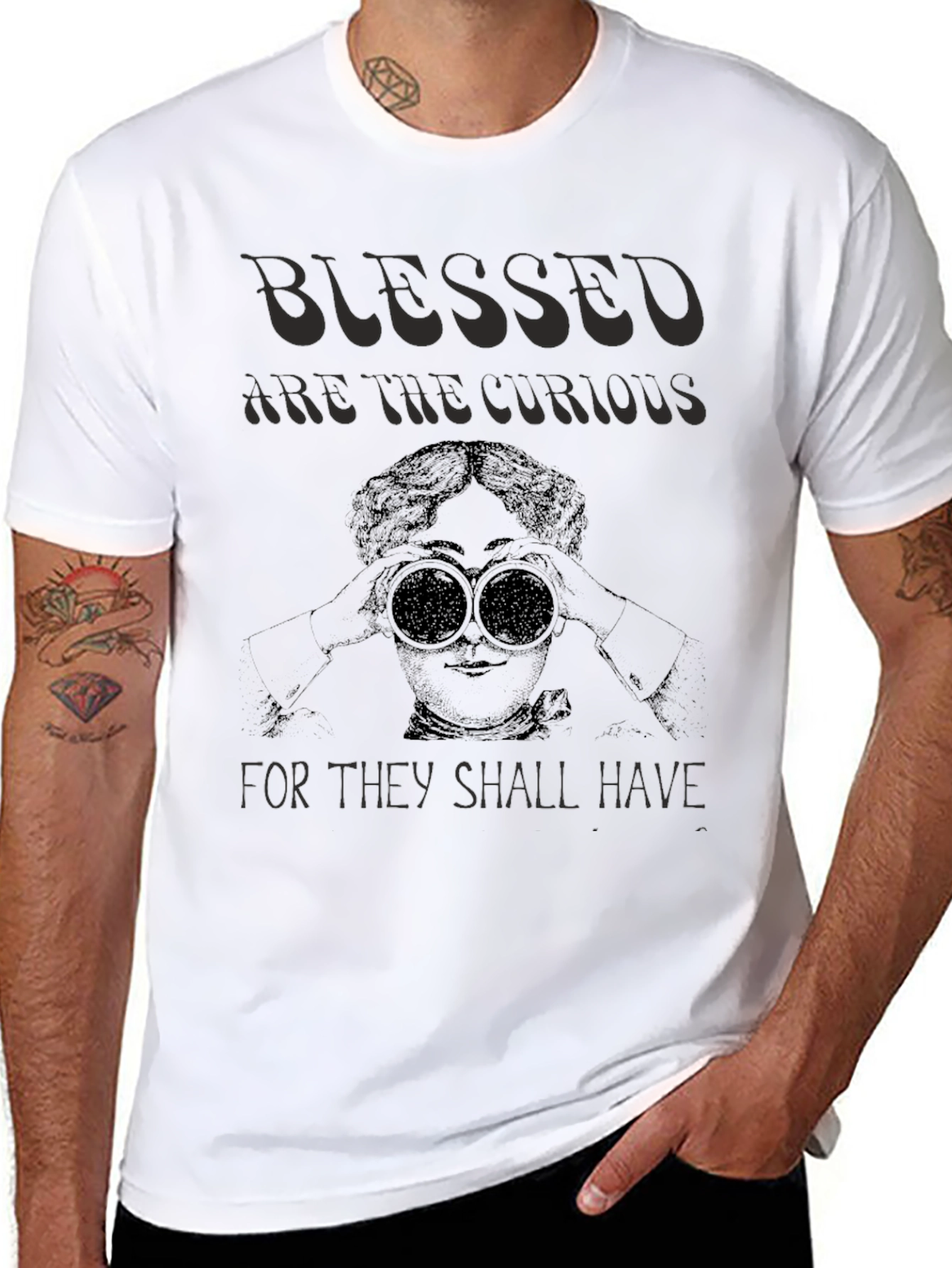 Blessed are the Curious Graphic Tee