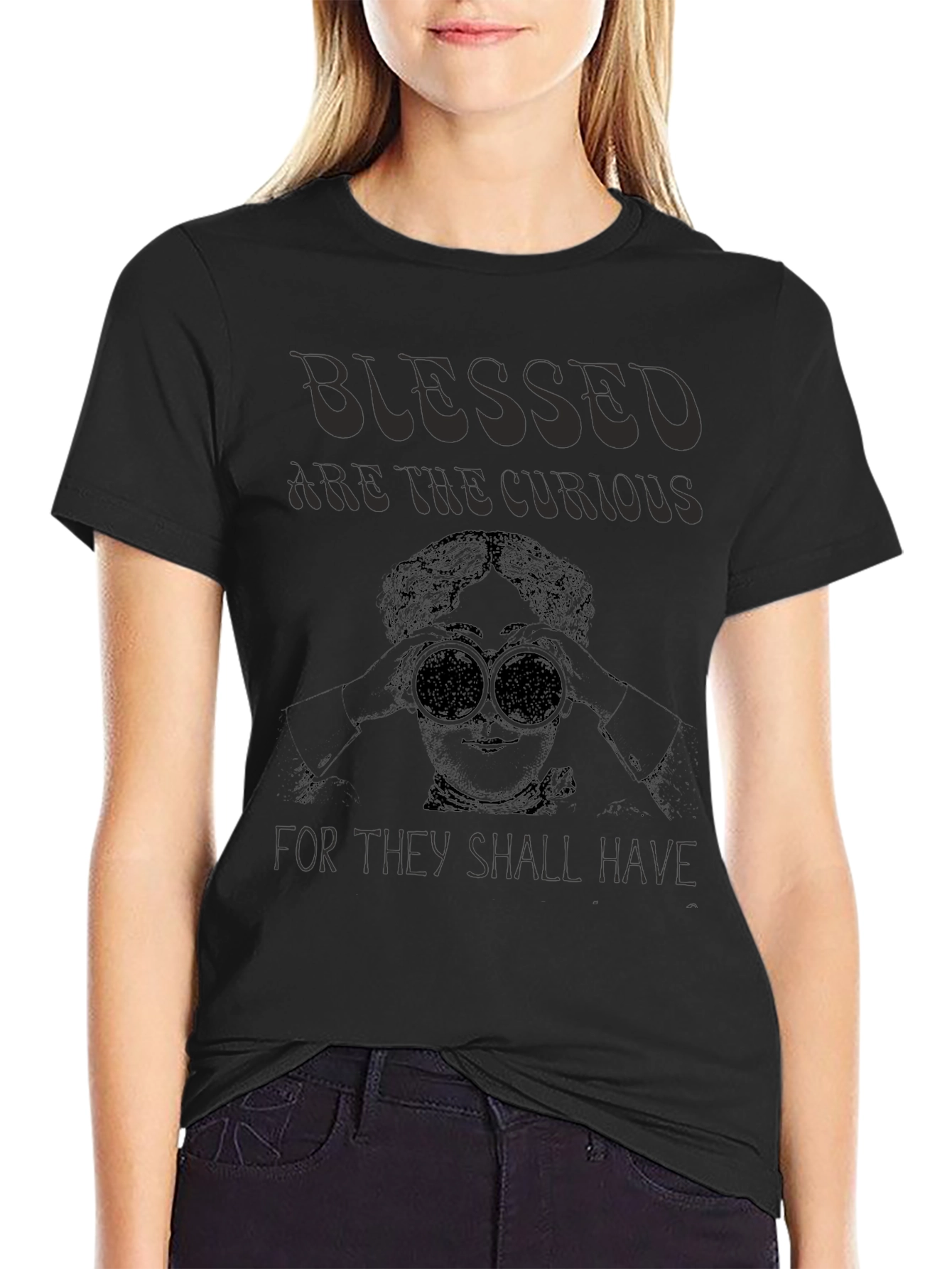 Blessed are the Curious Graphic Tee