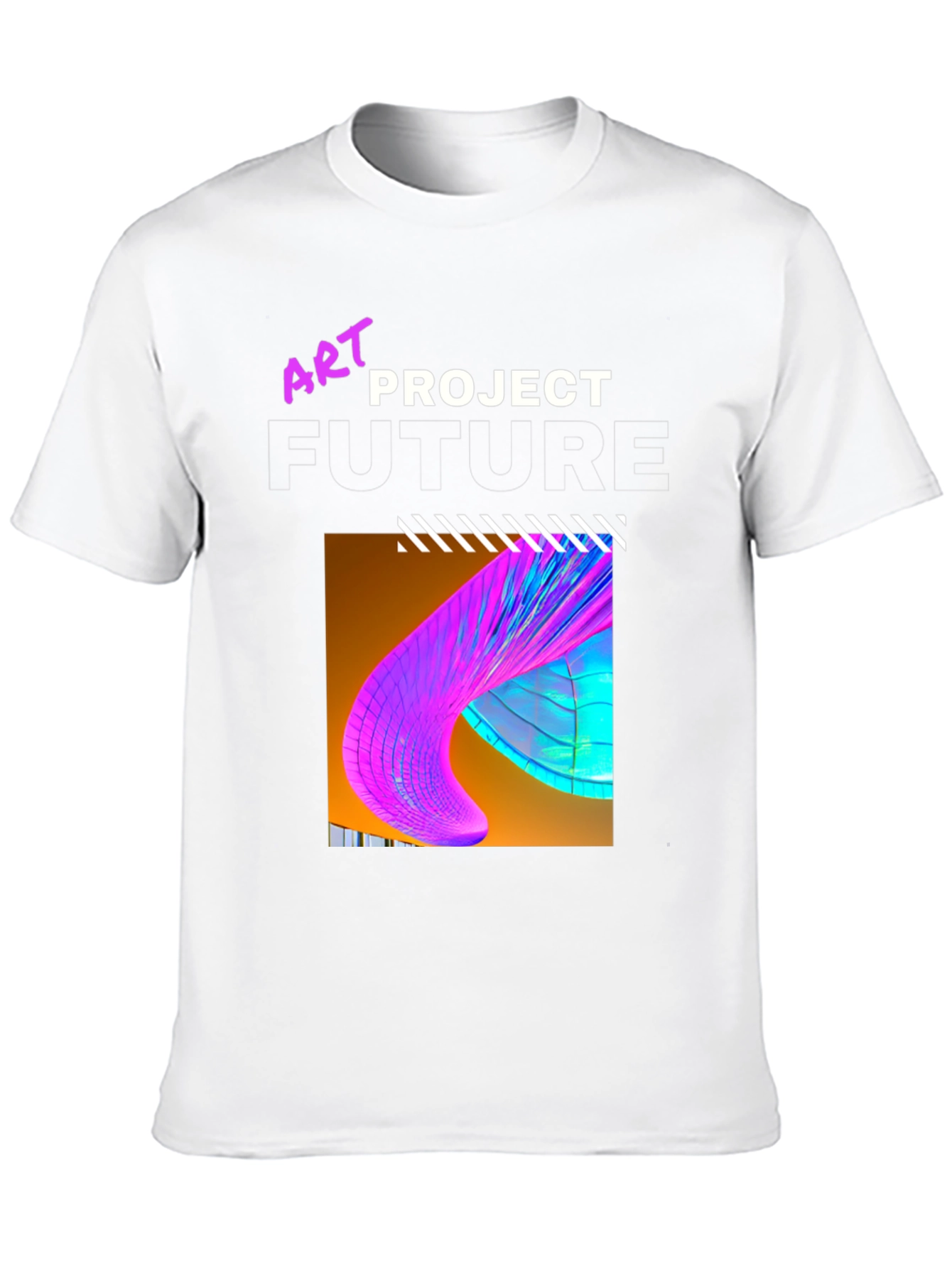 Art Project Future Graphic Tee - Stylish Mens T-Shirt