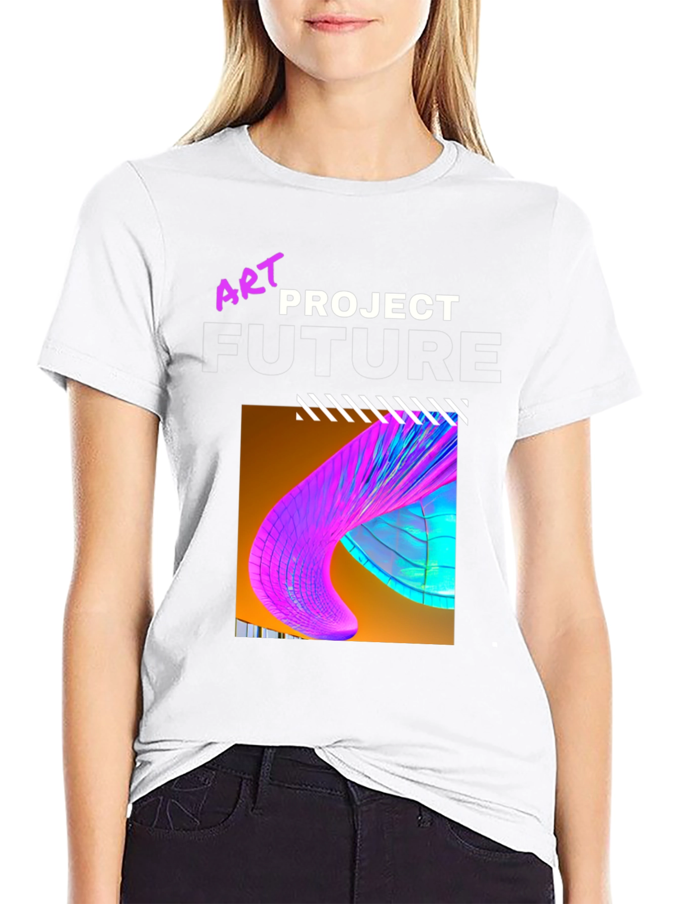 Art Project Future Graphic Tee - Stylish Mens T-Shirt