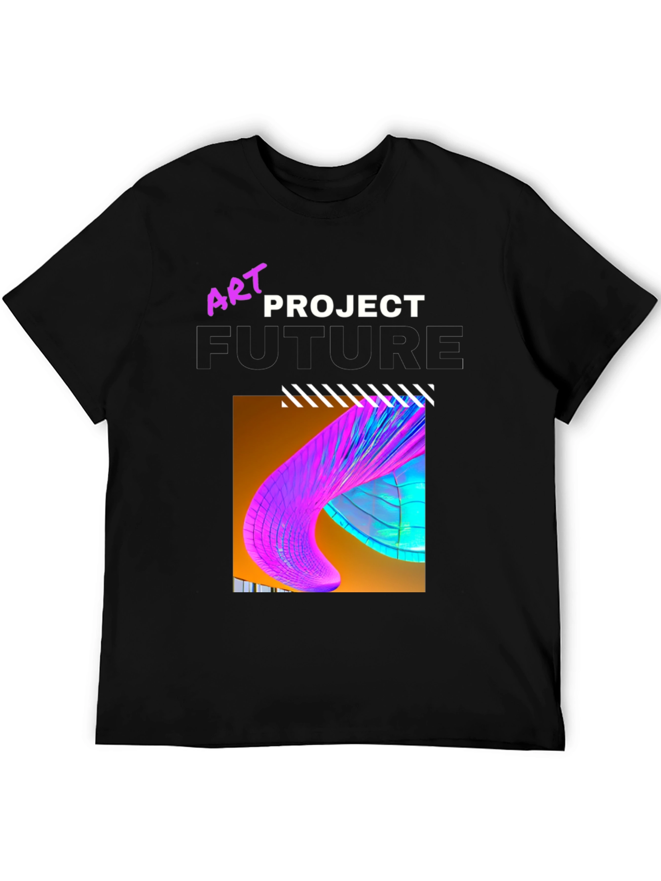 Art Project Future Graphic Tee - Stylish Mens T-Shirt