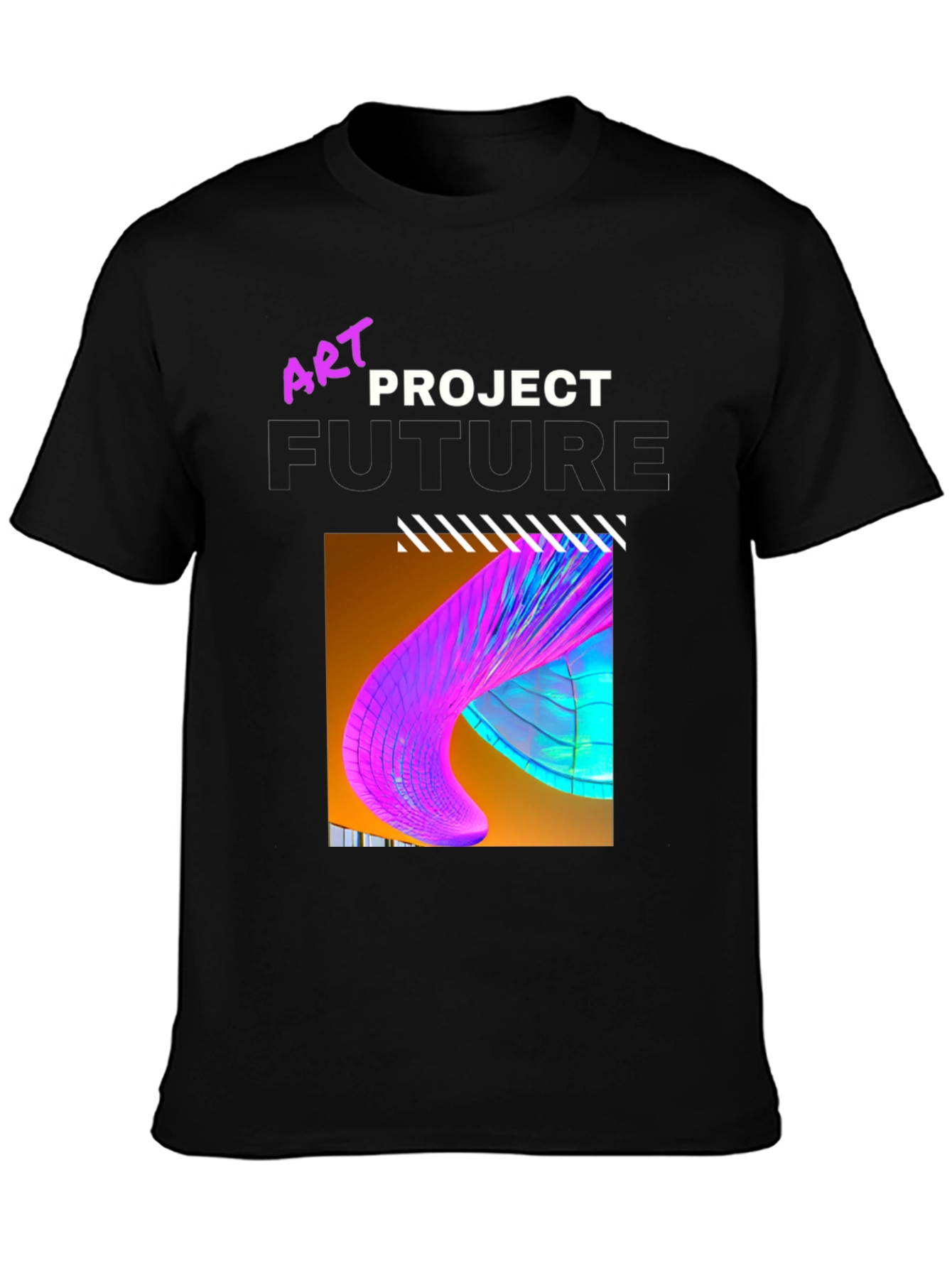 Art Project Future Graphic Tee - Stylish Mens T-Shirt