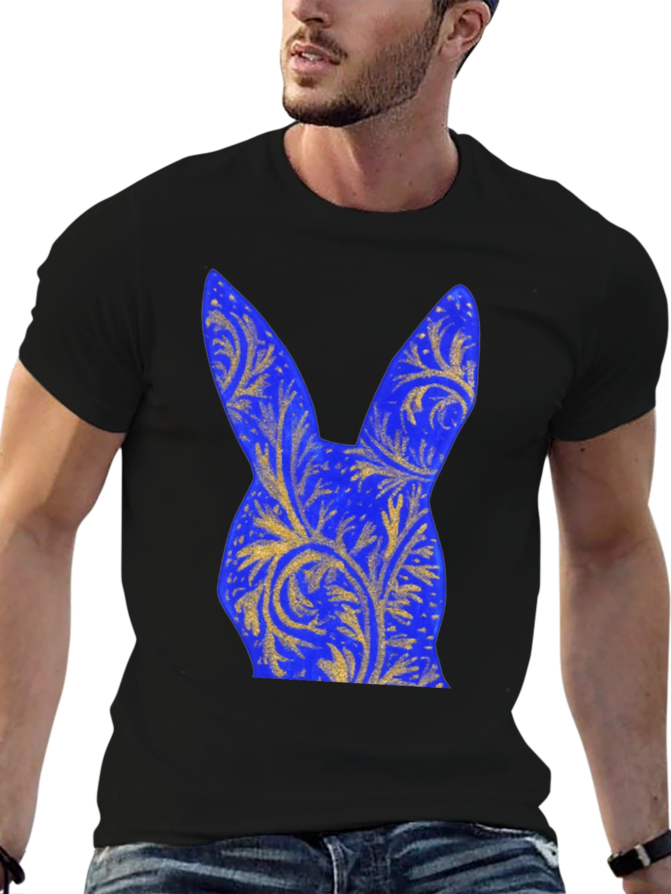 Floral Bunny Graphic Tee
