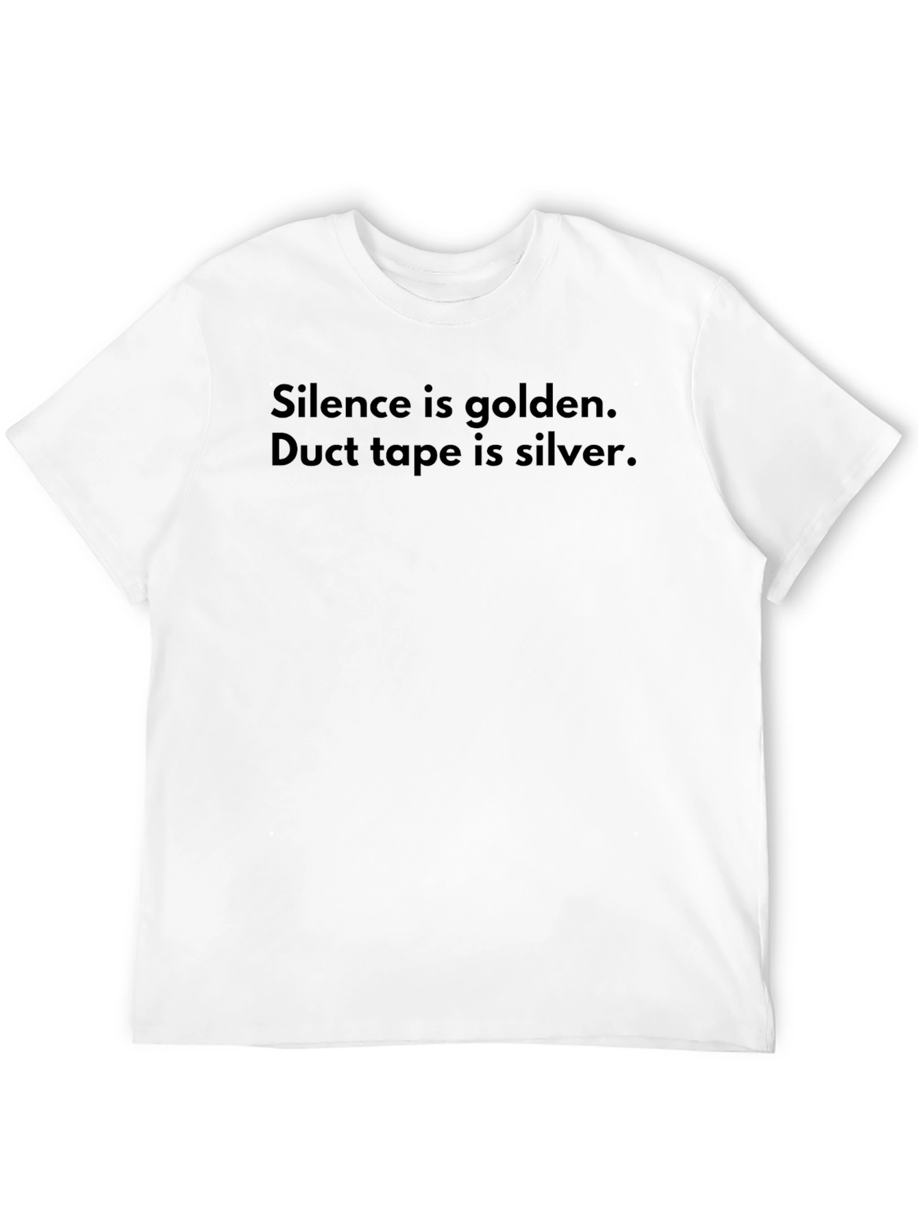 Silence is Golden Funny T-Shirt