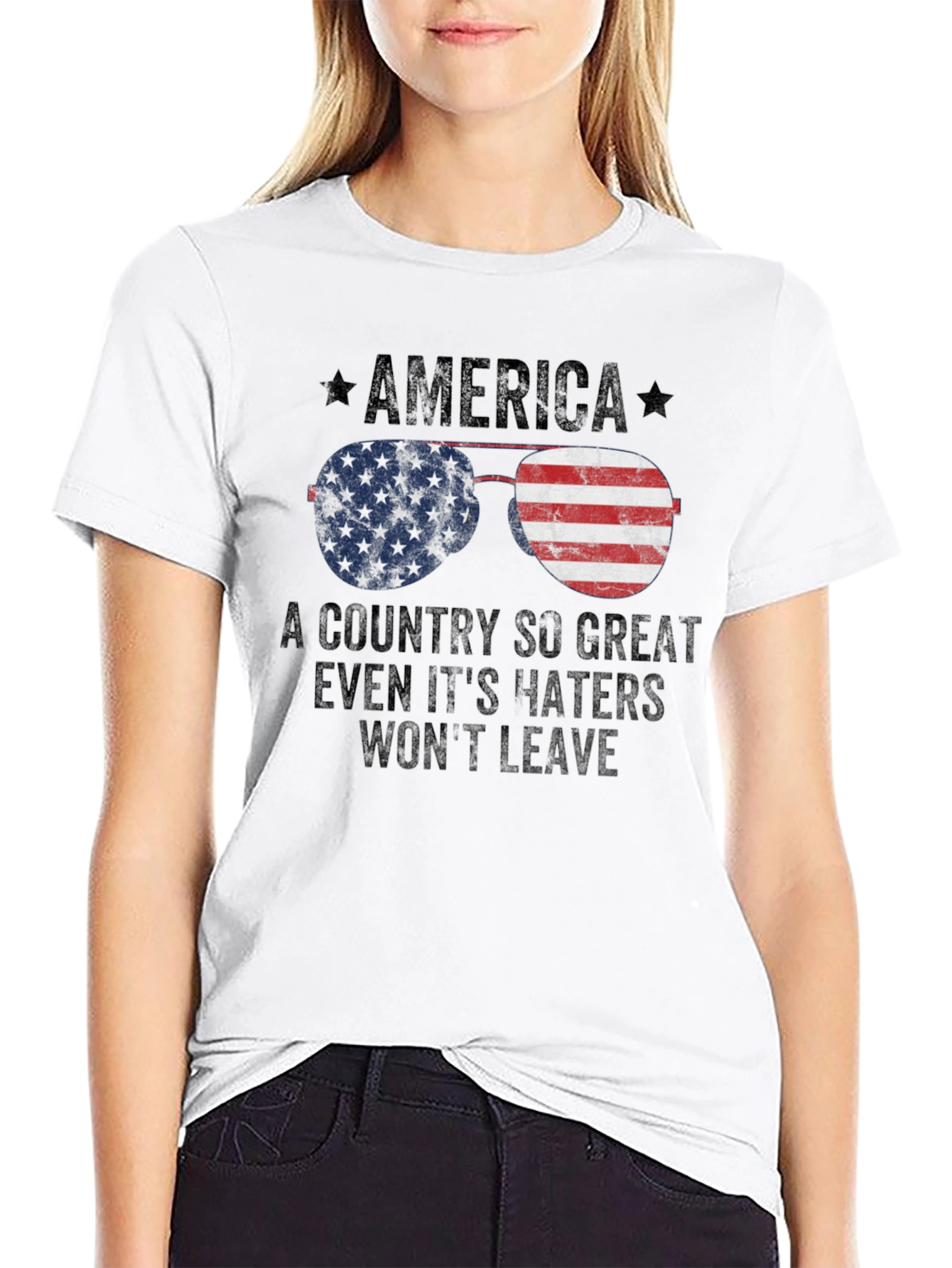 America Patriotic T-Shirt - Country So Great!