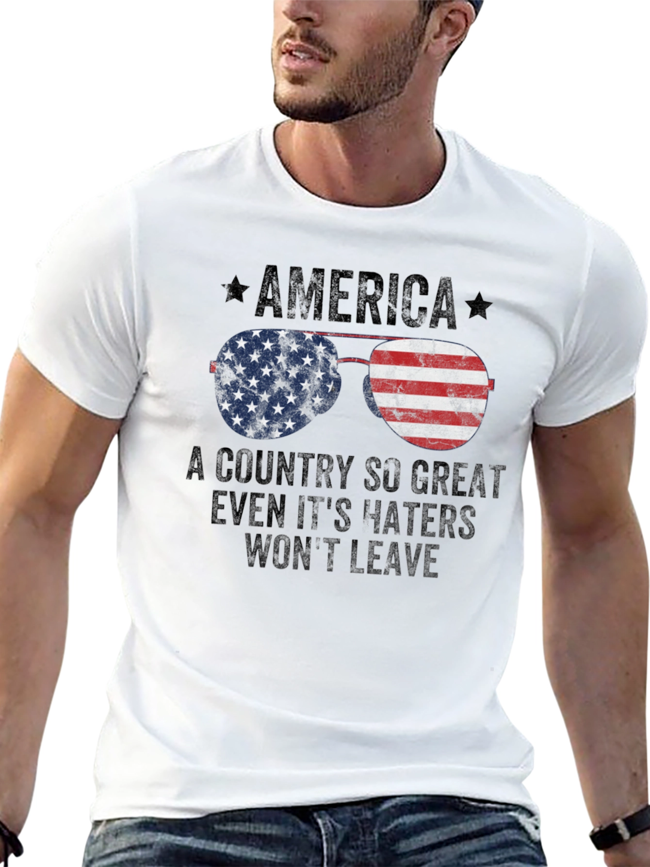 America Patriotic T-Shirt - Country So Great!