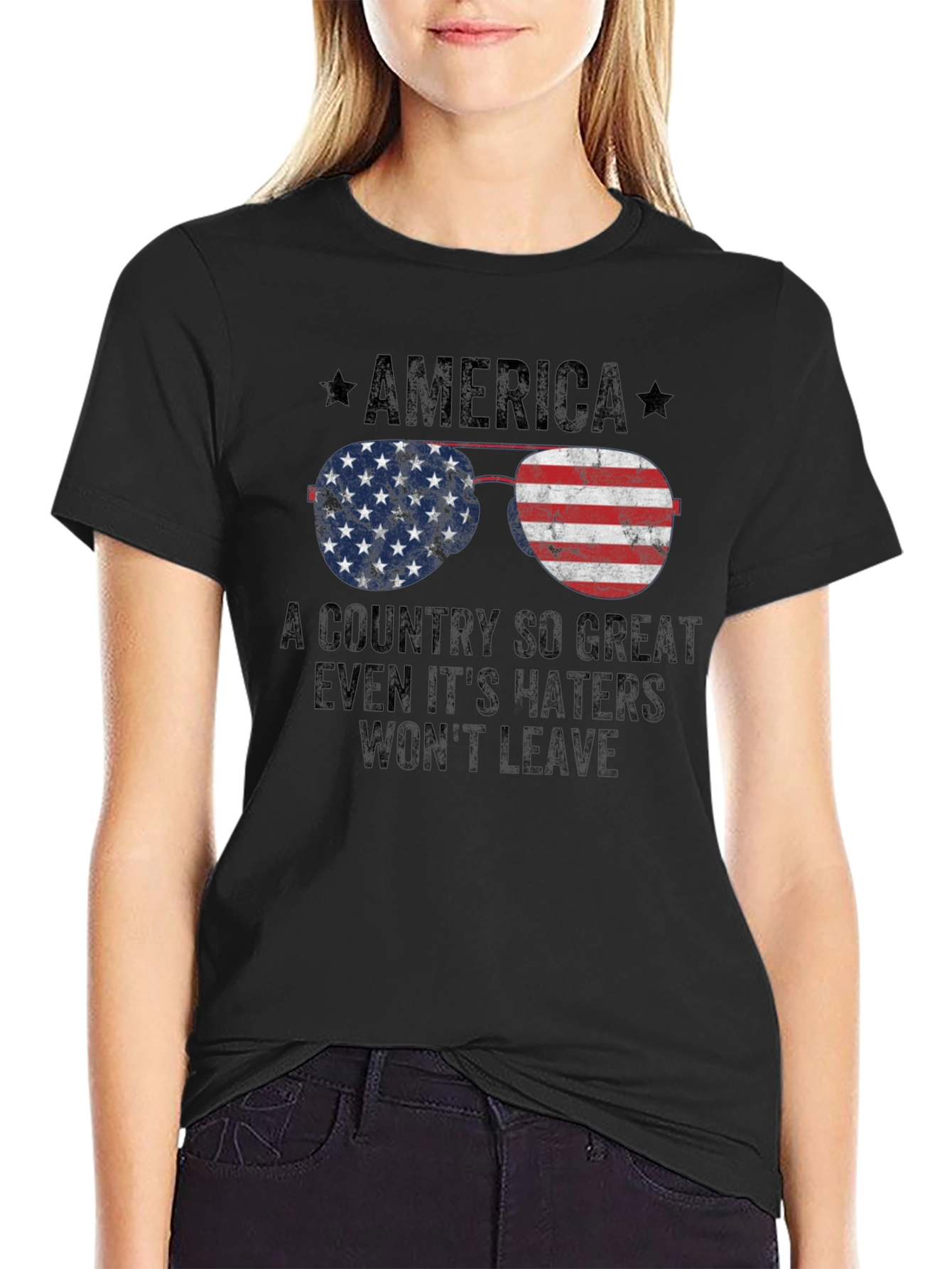 America Patriotic T-Shirt - Country So Great!
