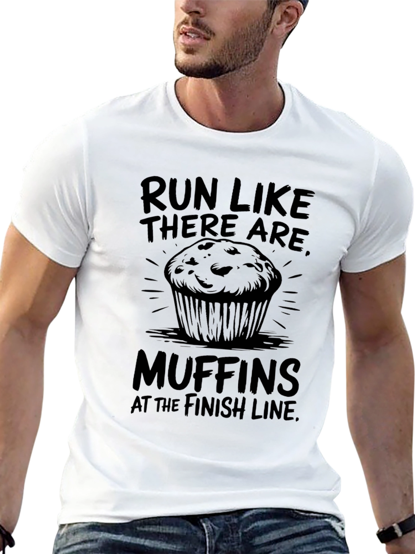 Run for Muffins Graphic Tee