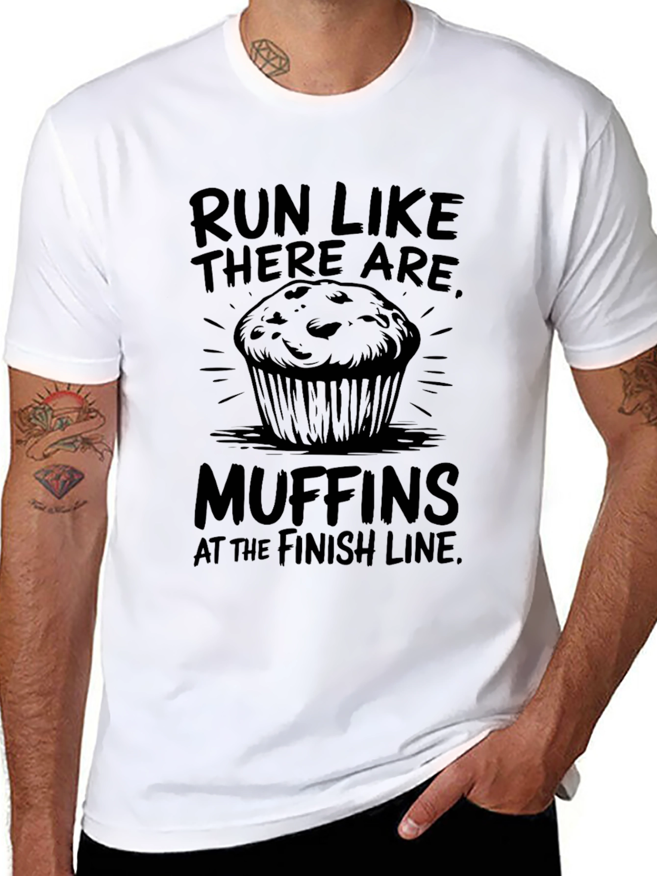 Run for Muffins Graphic Tee