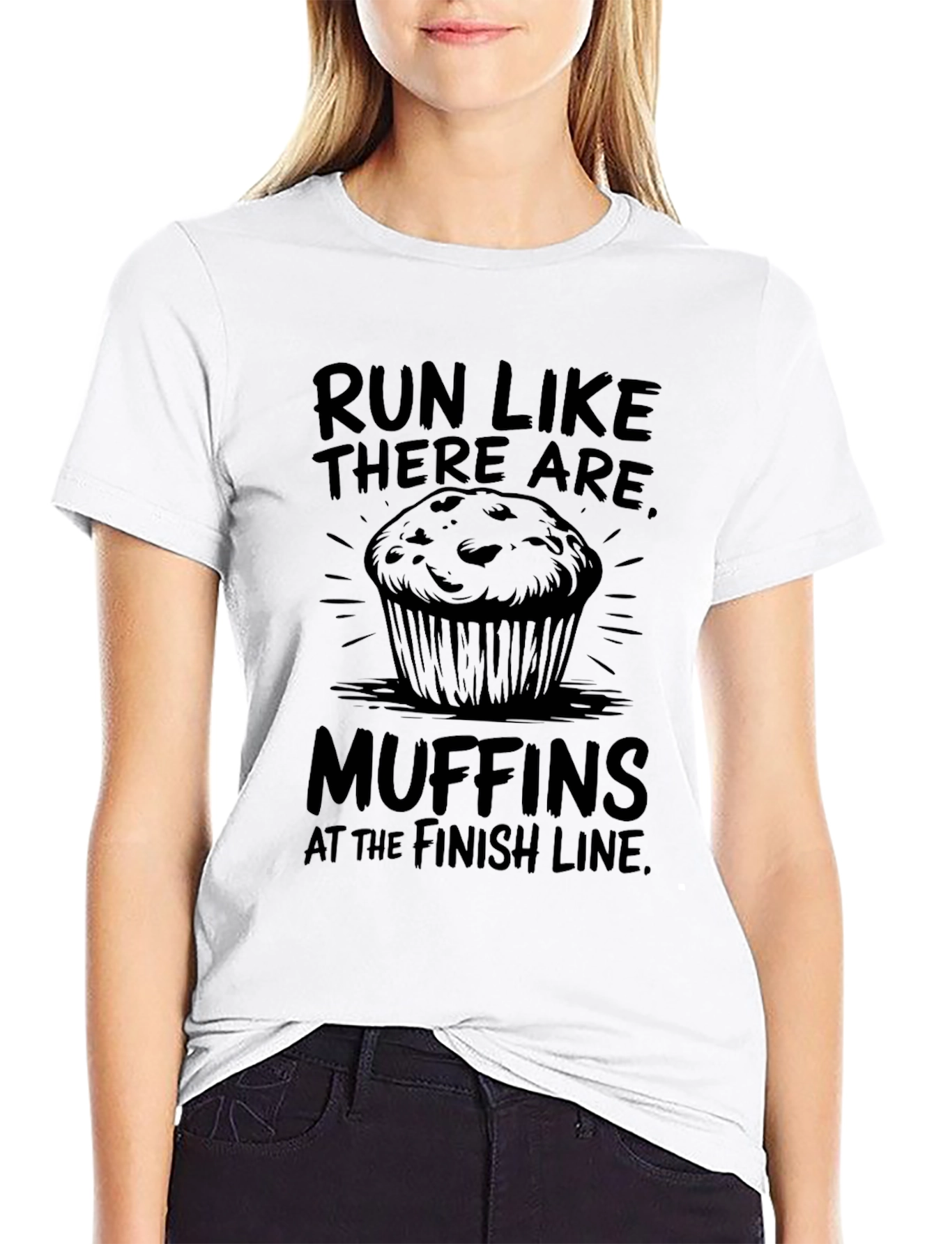 Run for Muffins Graphic Tee