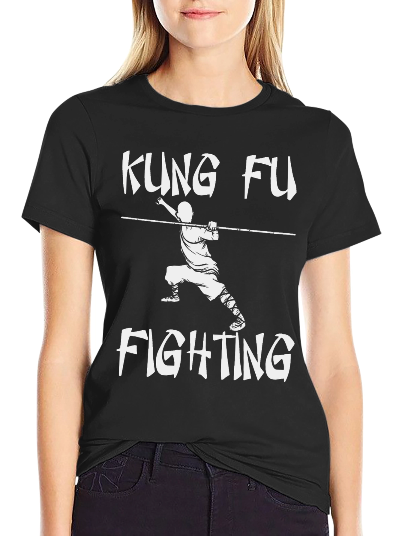 Kung Fu Fighting Graphic T-Shirt