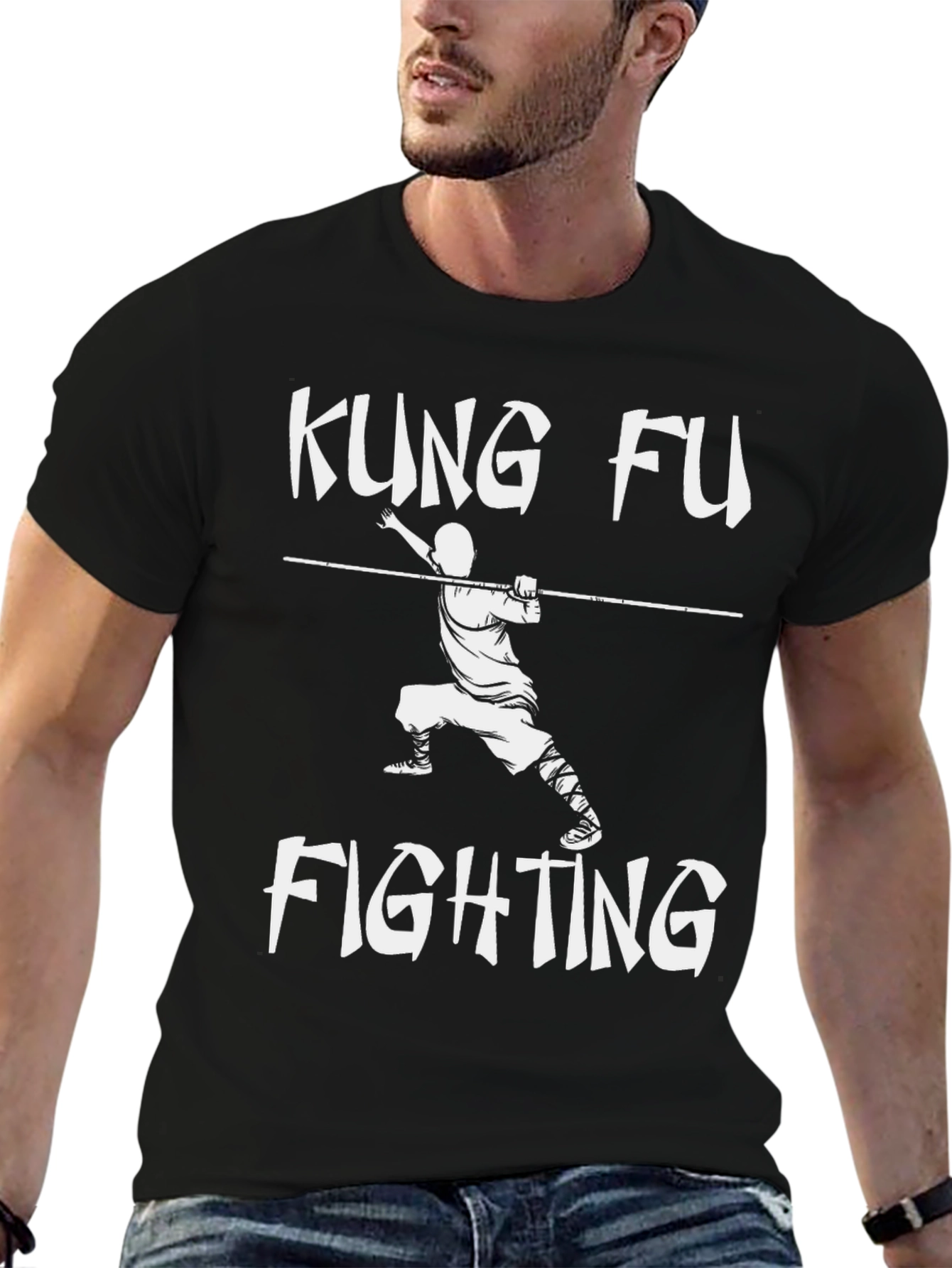 Kung Fu Fighting Graphic T-Shirt