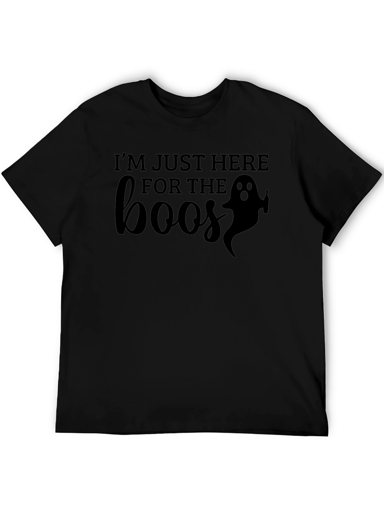 Halloween Boo Ghost Graphic Tee