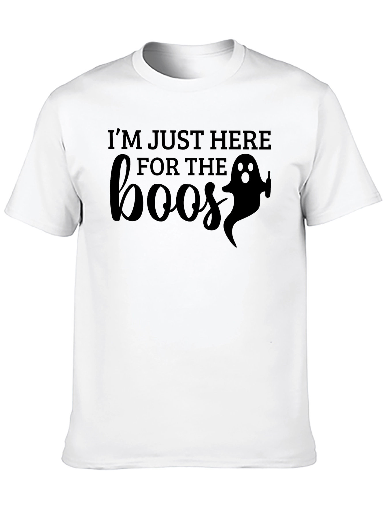 Halloween Boo Ghost Graphic Tee