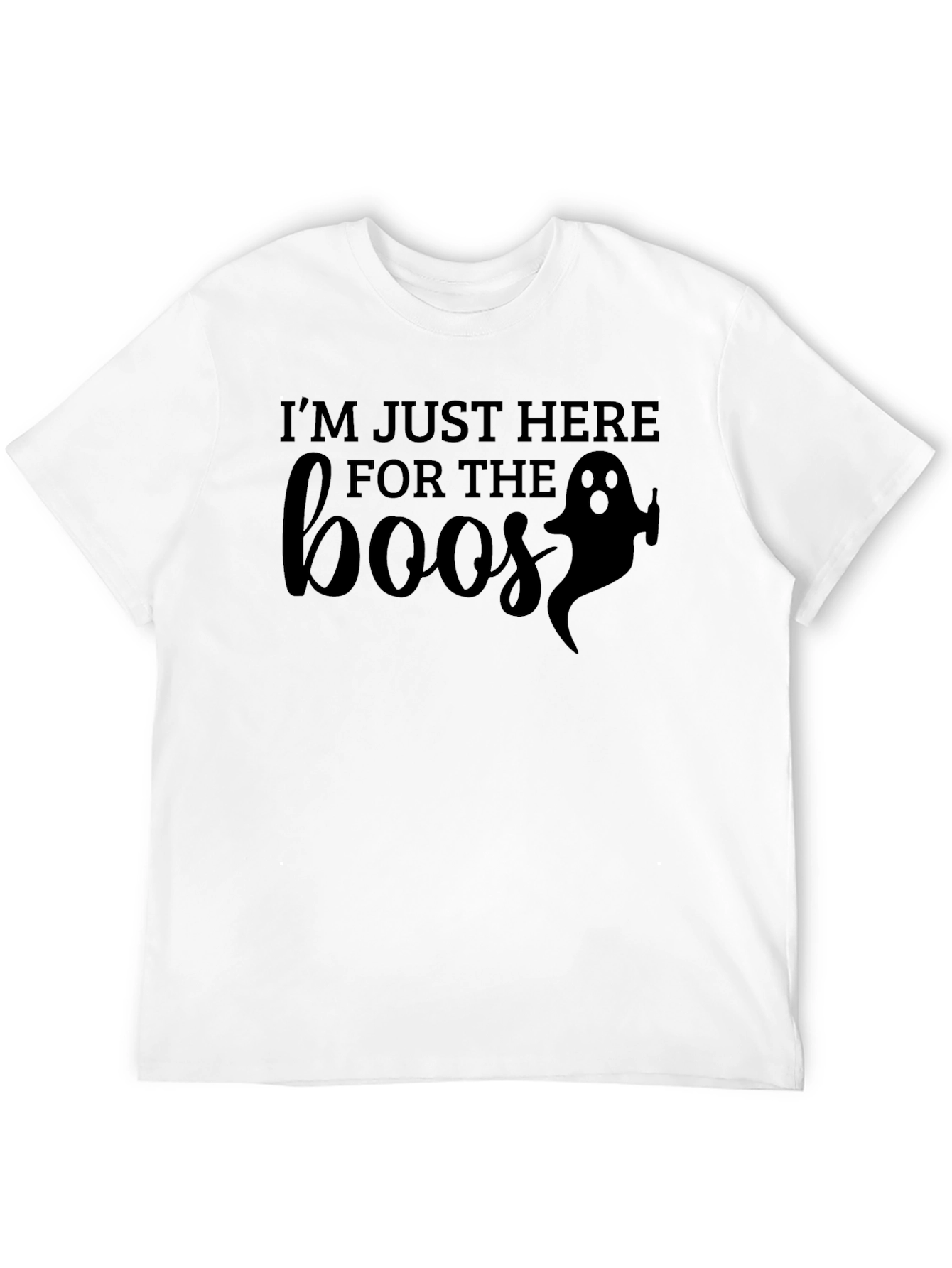Halloween Boo Ghost Graphic Tee