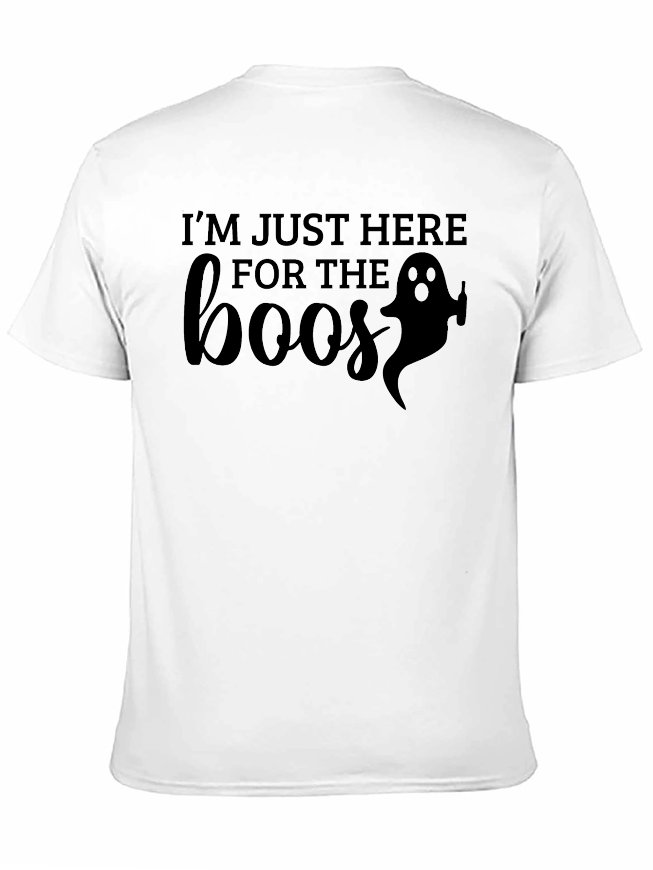 Halloween Boo Ghost Graphic Tee